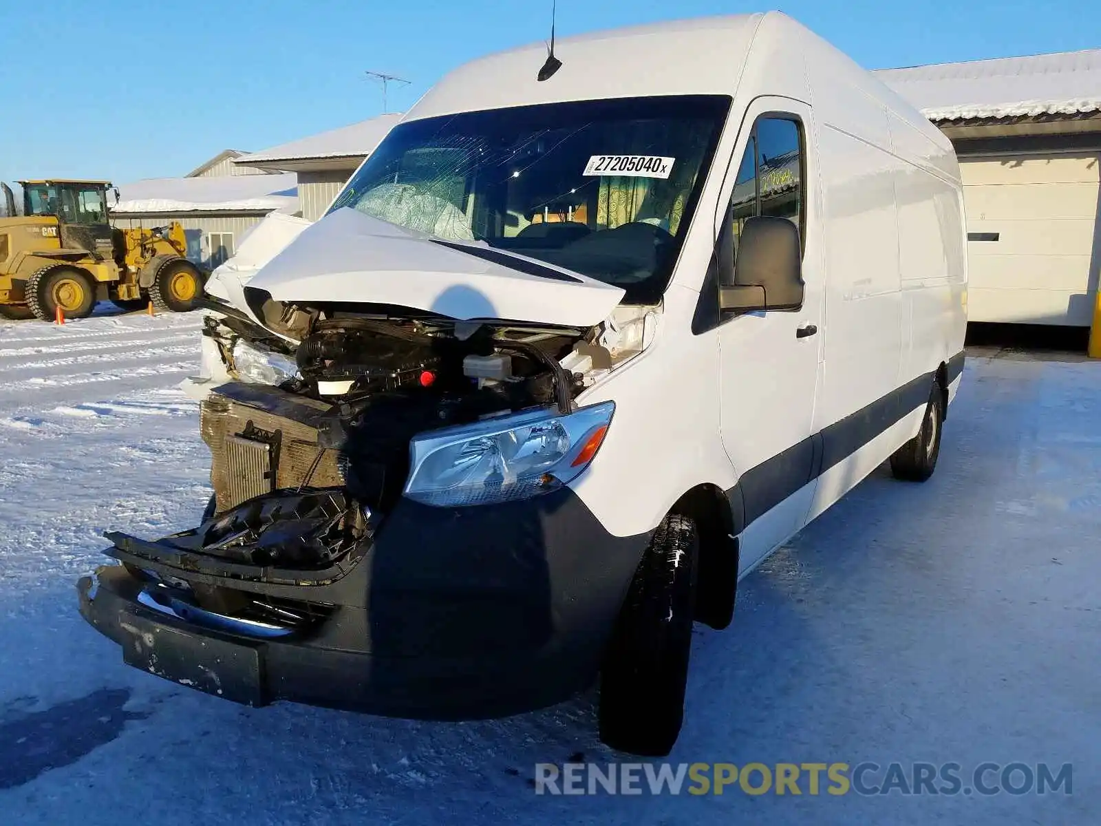 2 Photograph of a damaged car WD3PF1CD4KP055377 MERCEDES-BENZ SPRINTER 2019