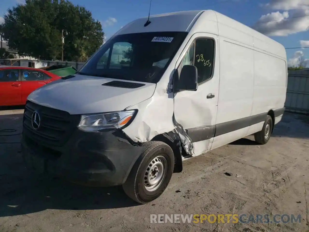 2 Фотография поврежденного автомобиля WD3PF1CD5KP055887 MERCEDES-BENZ SPRINTER 2019