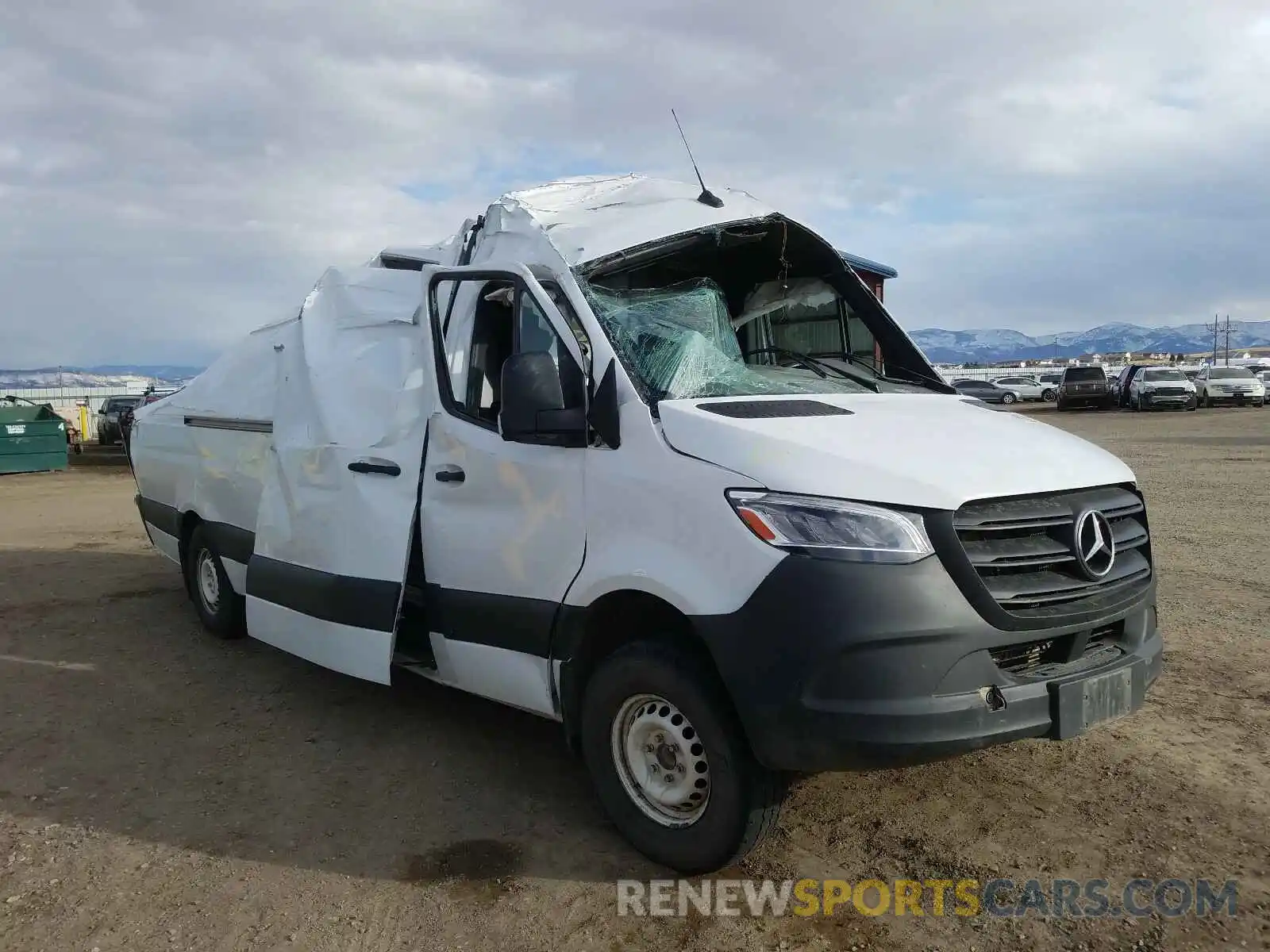 1 Photograph of a damaged car WD3PF1CD5KP067358 MERCEDES-BENZ SPRINTER 2019