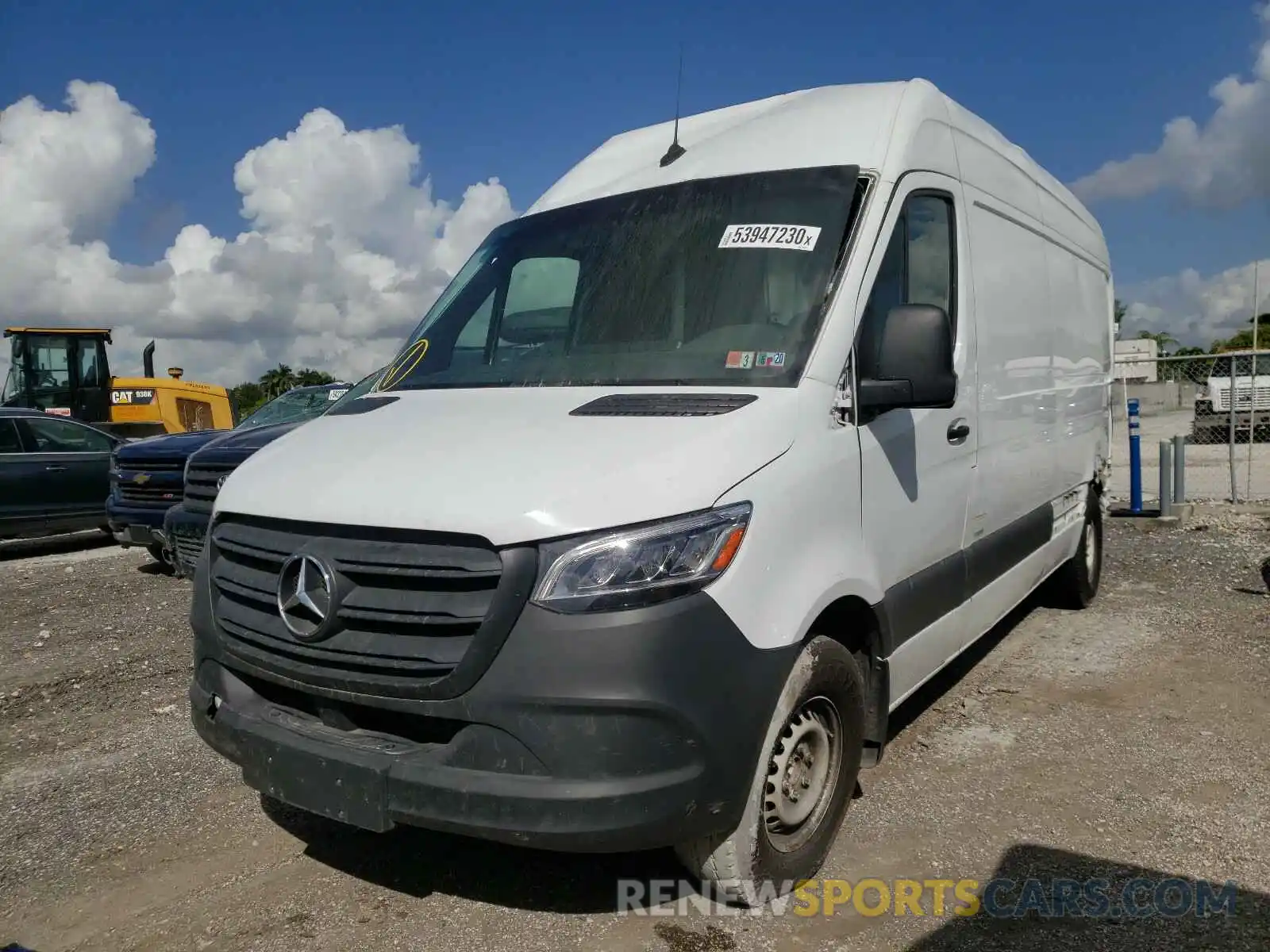 2 Фотография поврежденного автомобиля WD3PF1CD6KP101744 MERCEDES-BENZ SPRINTER 2019