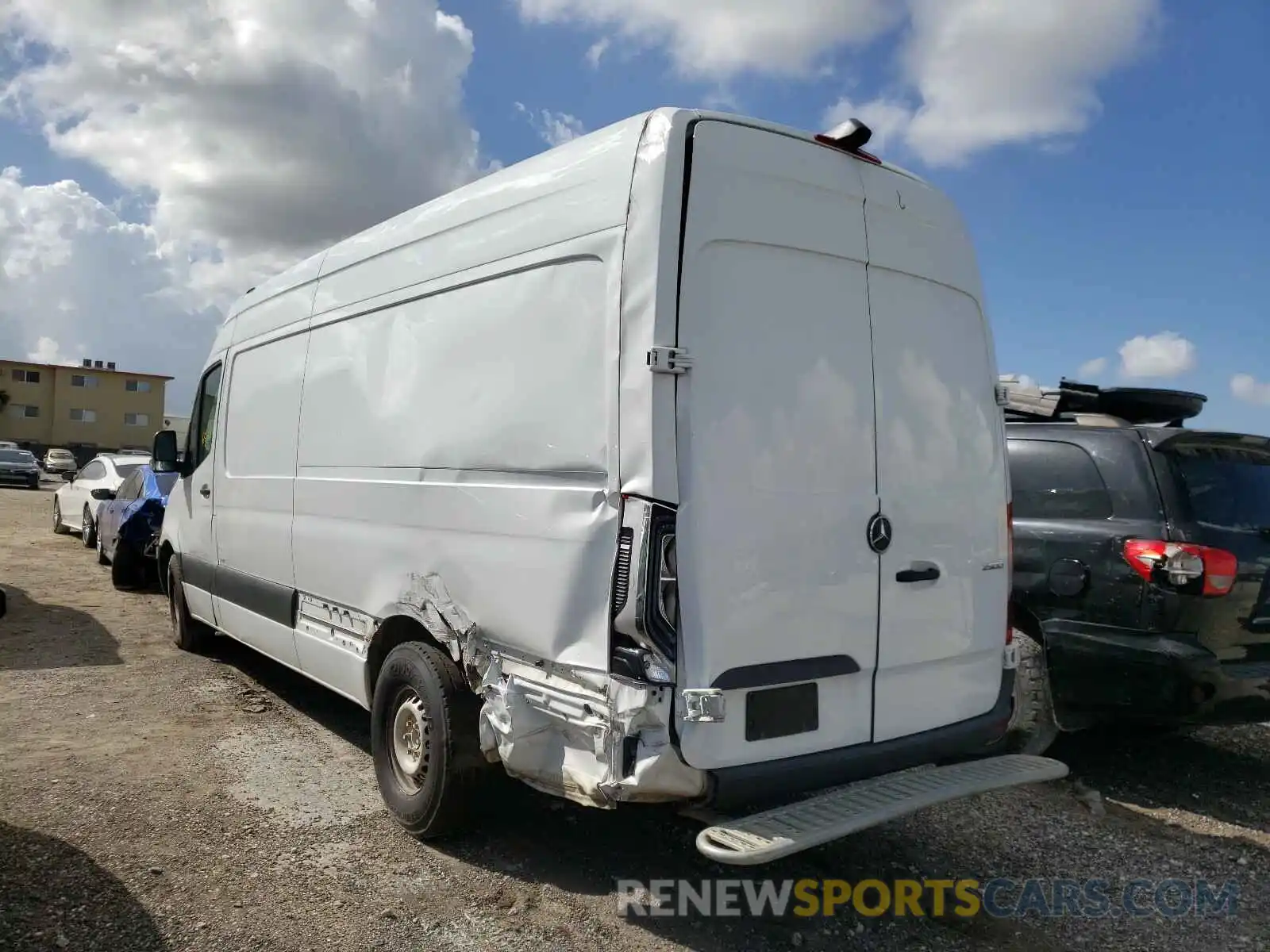 3 Photograph of a damaged car WD3PF1CD6KP101744 MERCEDES-BENZ SPRINTER 2019