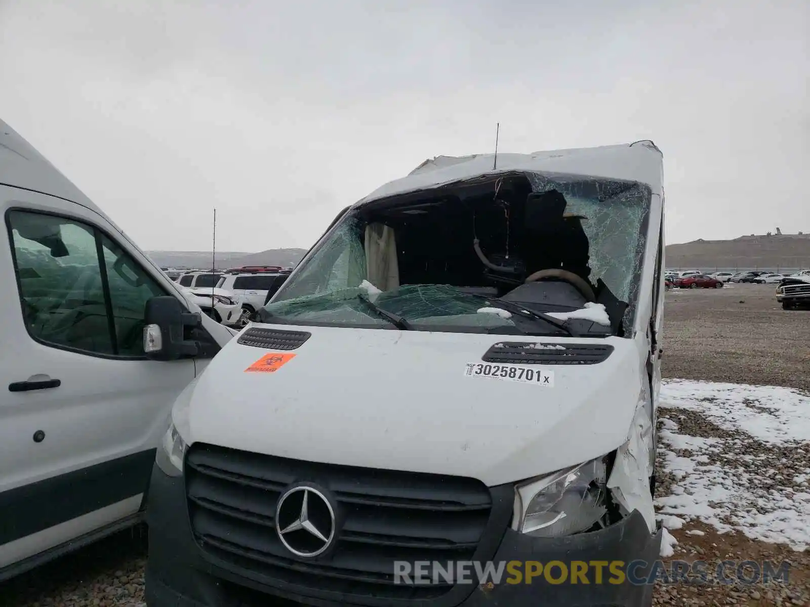 9 Фотография поврежденного автомобиля WD3PF1CD7KP025547 MERCEDES-BENZ SPRINTER 2019