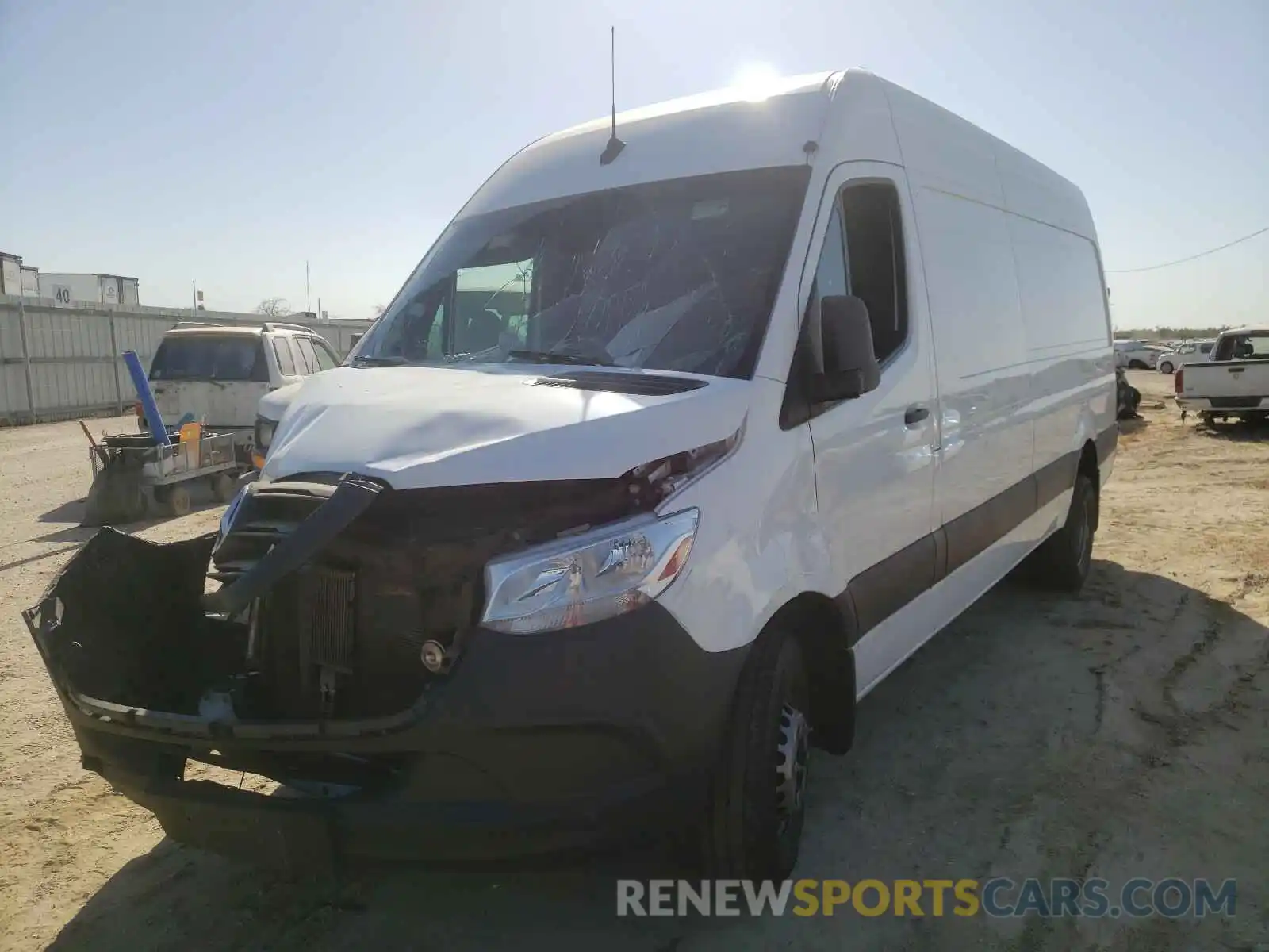 2 Фотография поврежденного автомобиля WD3PF1CD9KP044035 MERCEDES-BENZ SPRINTER 2019