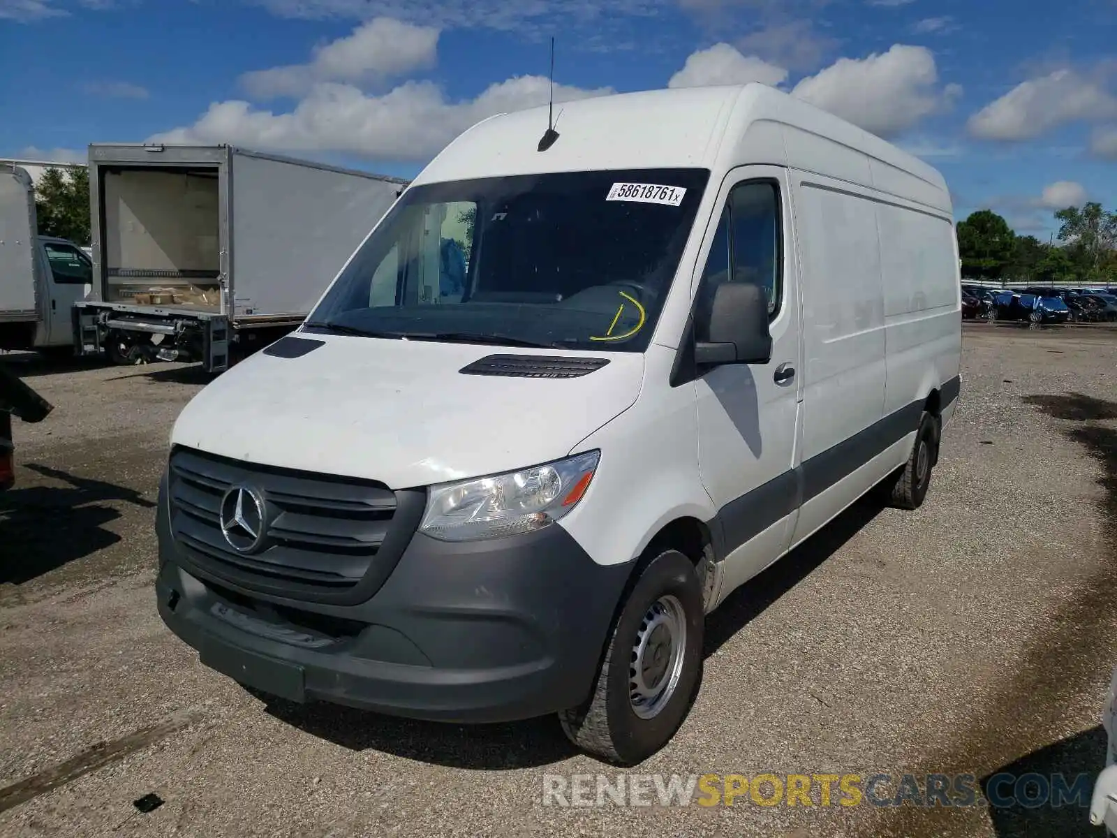 2 Фотография поврежденного автомобиля WD3PF1CD9KP048649 MERCEDES-BENZ SPRINTER 2019