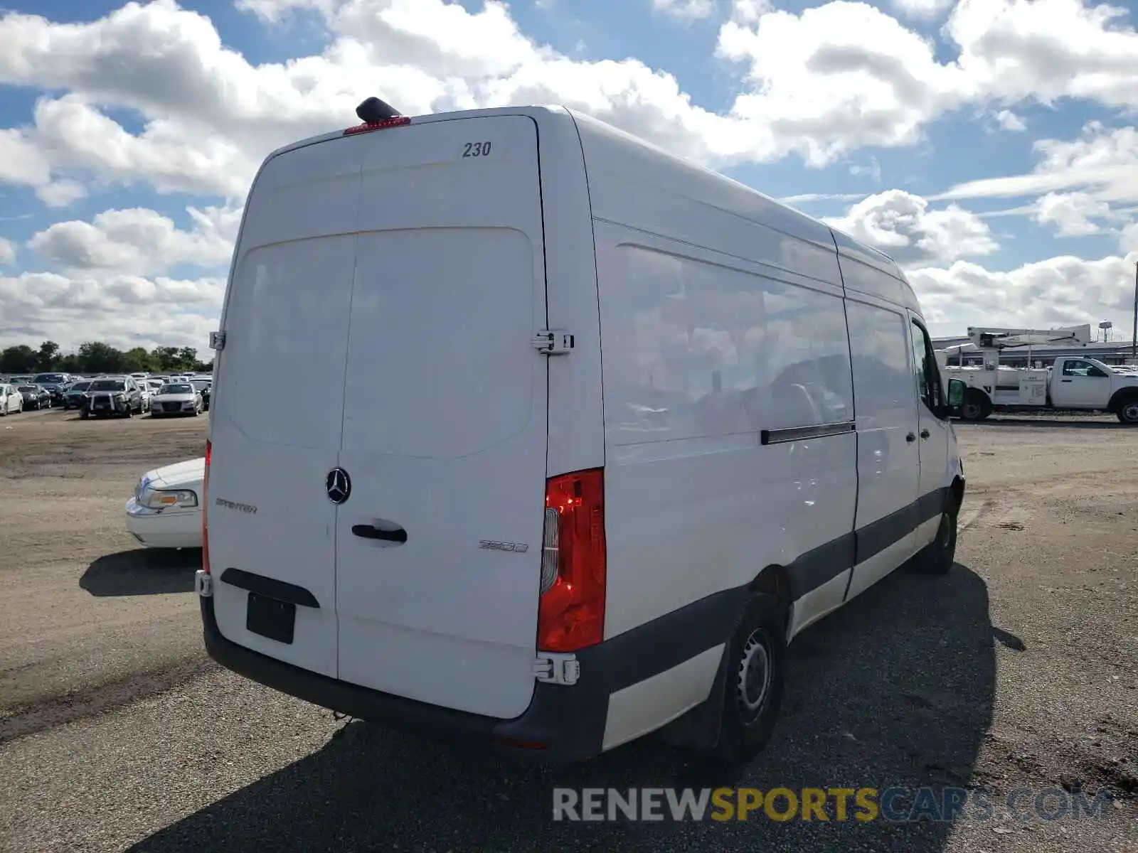 4 Photograph of a damaged car WD3PF1CD9KP048649 MERCEDES-BENZ SPRINTER 2019