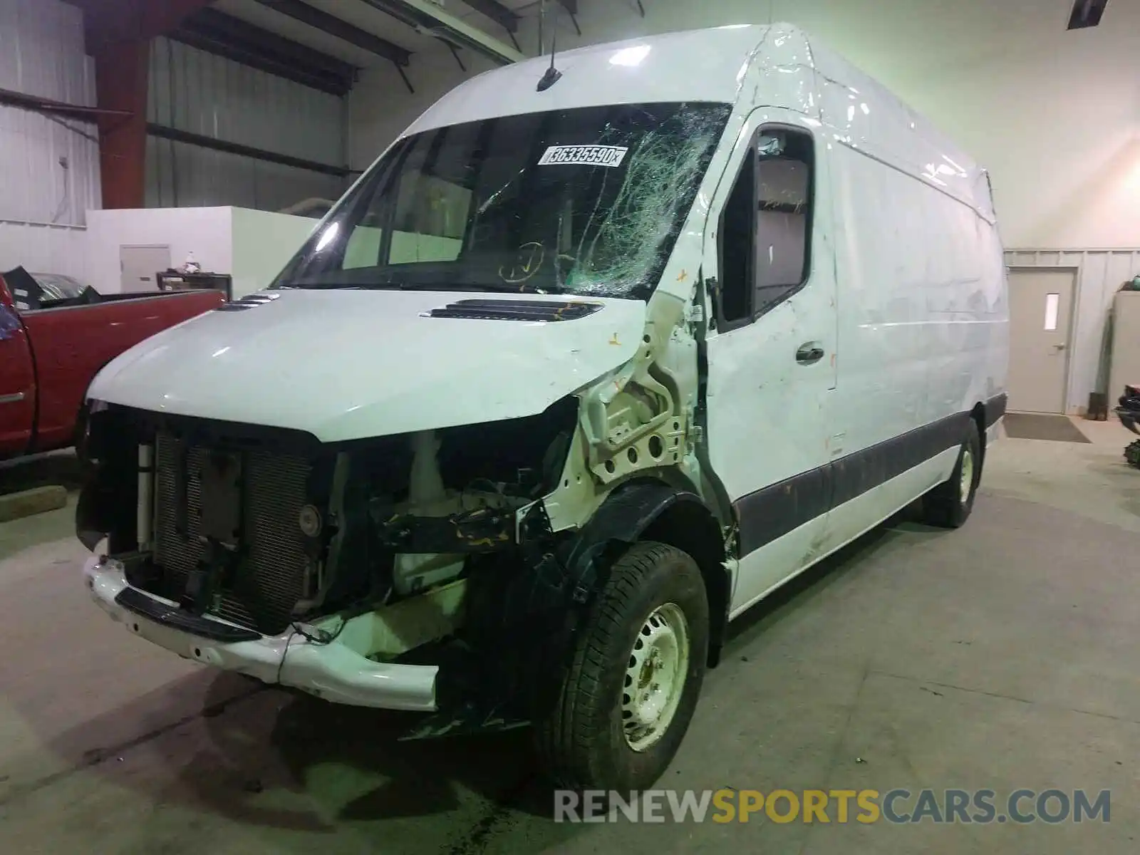 2 Photograph of a damaged car WD3PF1CD9KP048943 MERCEDES-BENZ SPRINTER 2019