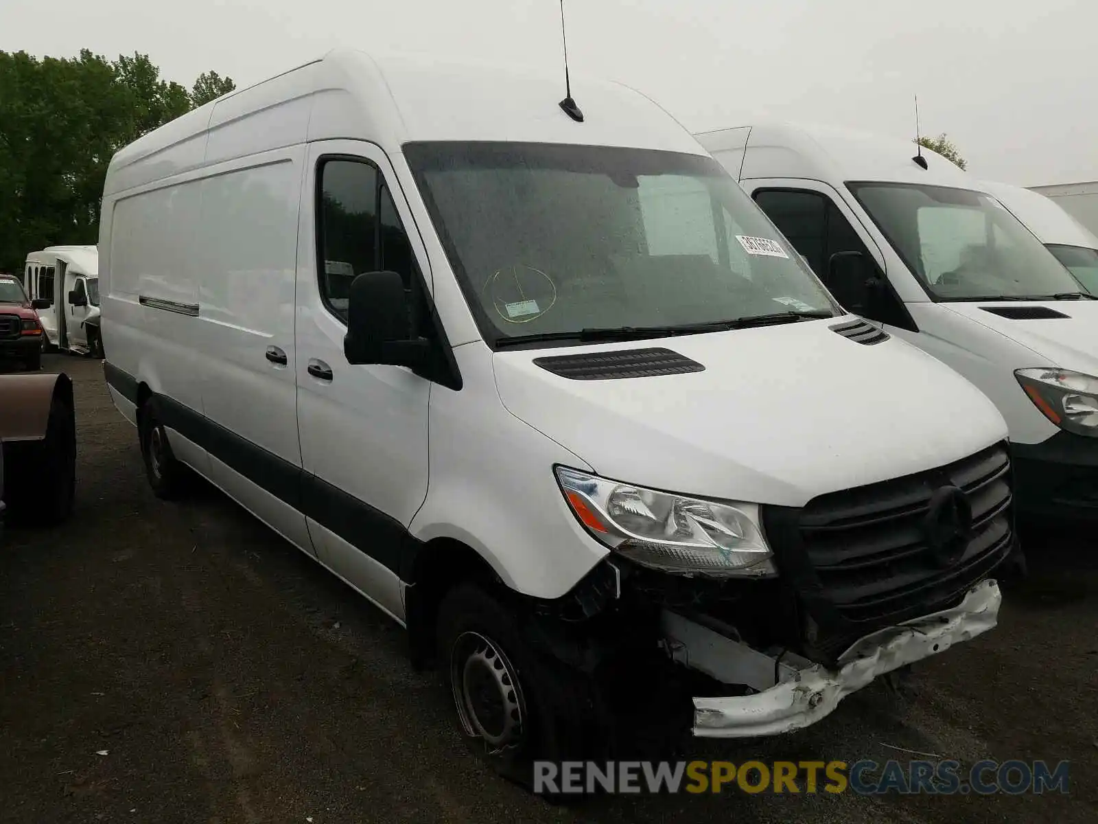 1 Photograph of a damaged car WD3PF1CD9KP185459 MERCEDES-BENZ SPRINTER 2019