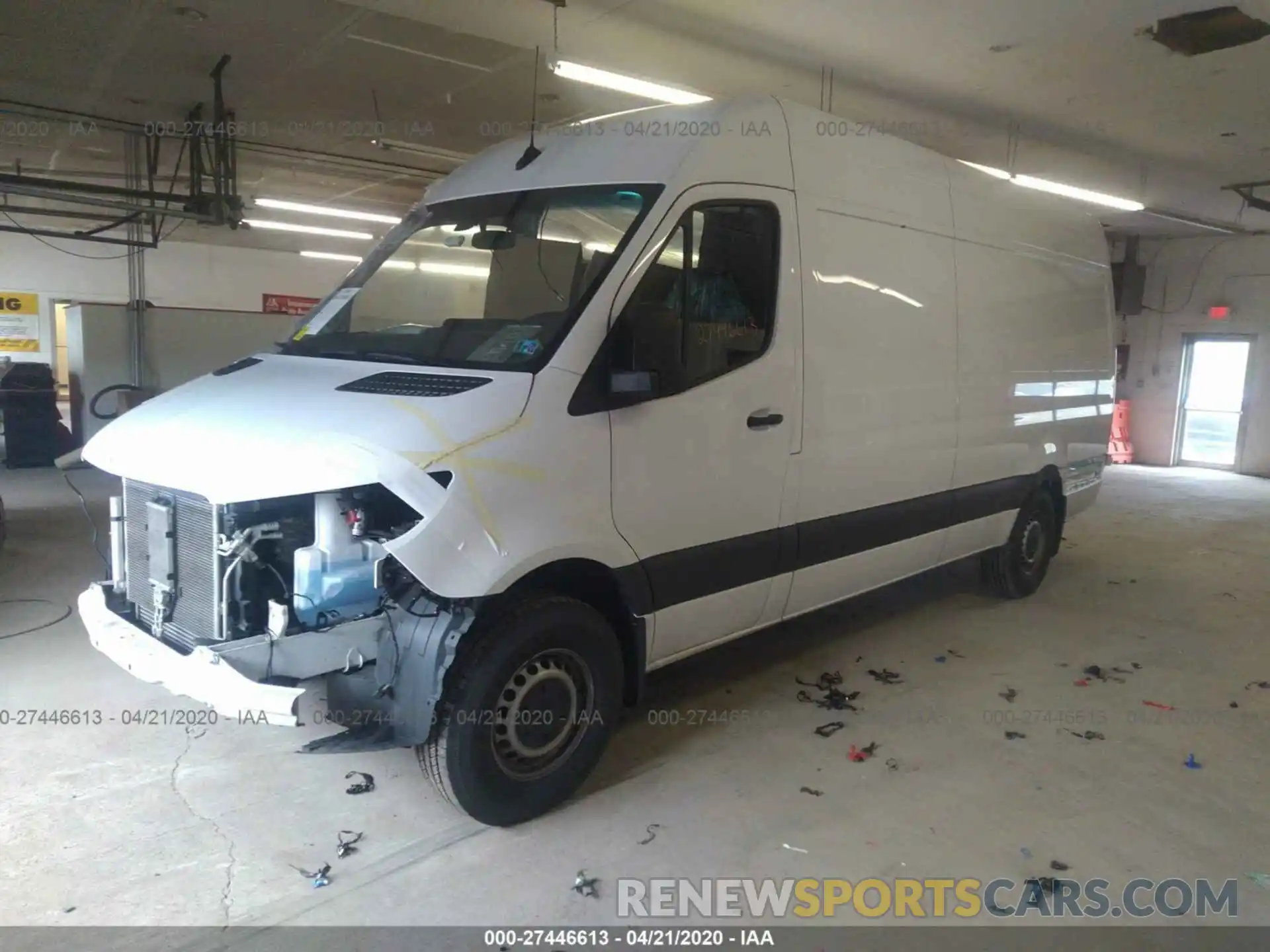 2 Фотография поврежденного автомобиля WD3PF1CDXKP056856 MERCEDES-BENZ SPRINTER 2019