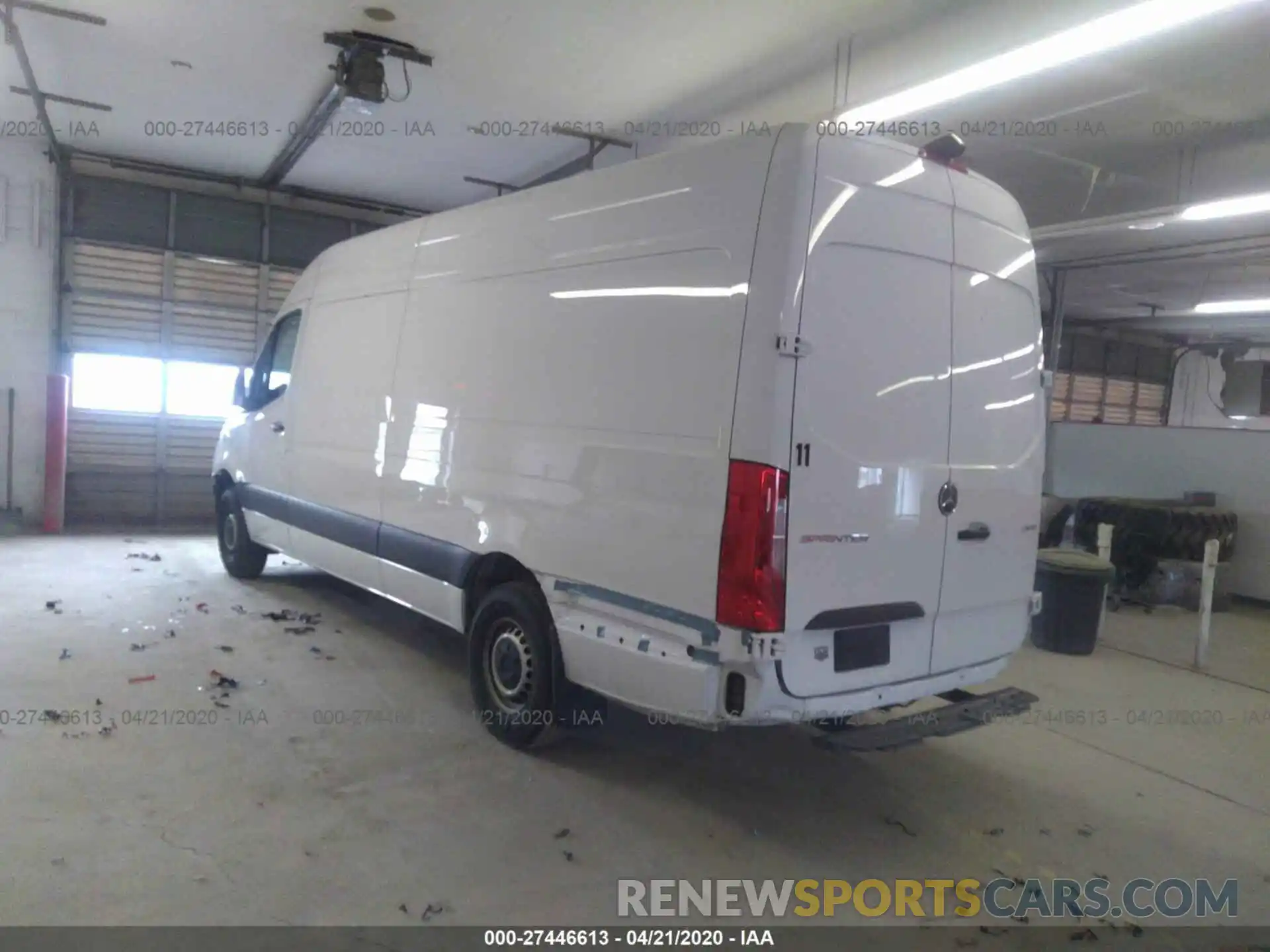 3 Photograph of a damaged car WD3PF1CDXKP056856 MERCEDES-BENZ SPRINTER 2019