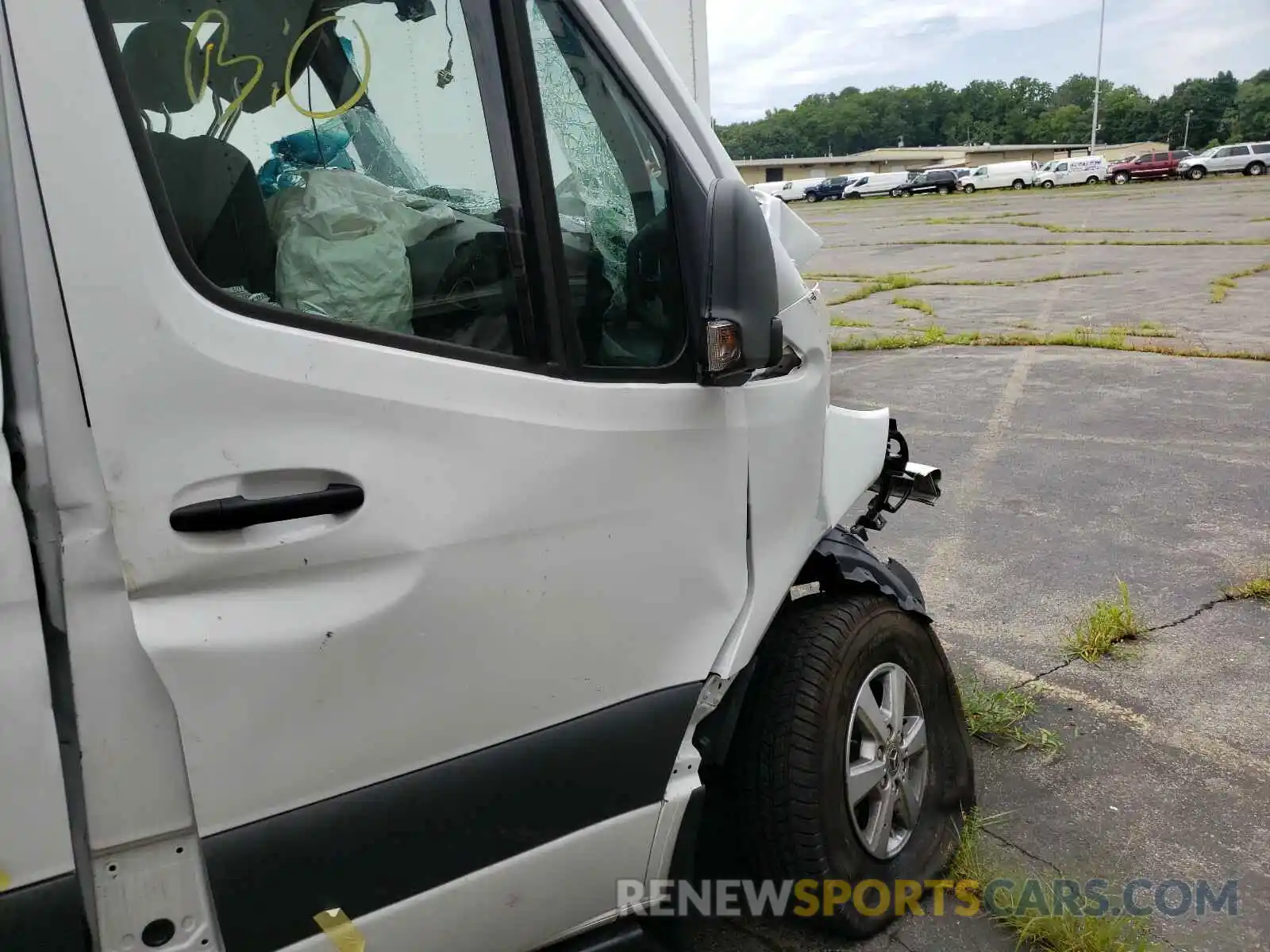 10 Photograph of a damaged car WD4FF0CD2KP189676 MERCEDES-BENZ SPRINTER 2019