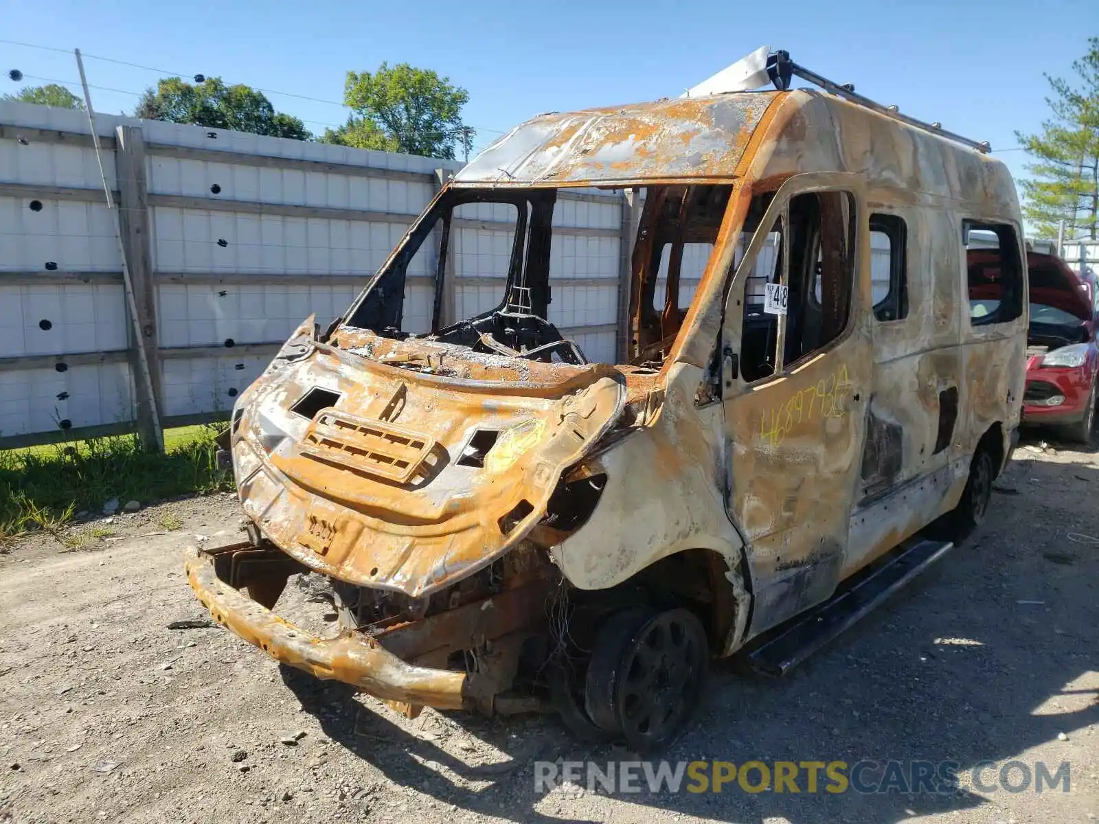 2 Photograph of a damaged car WD4FF0CD8KT007843 MERCEDES-BENZ SPRINTER 2019