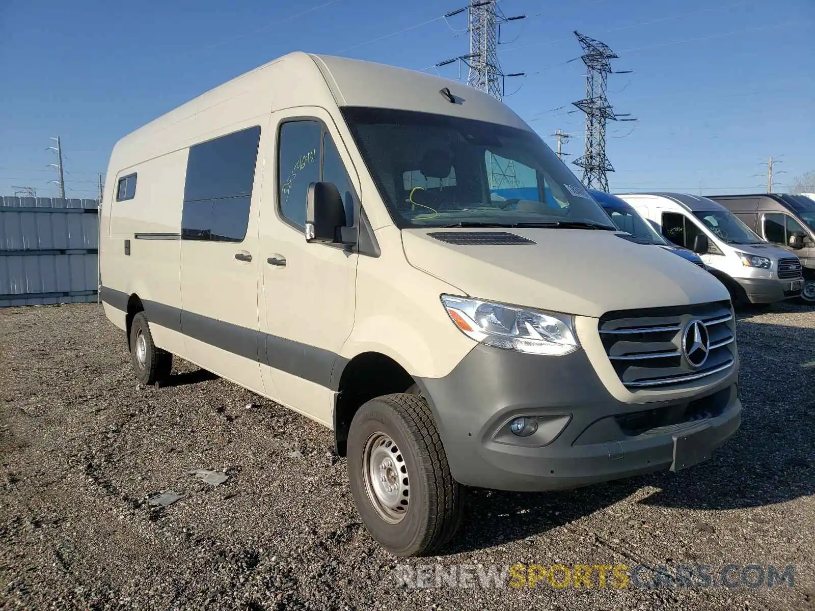 1 Фотография поврежденного автомобиля WD4FF1CD1KT014851 MERCEDES-BENZ SPRINTER 2019