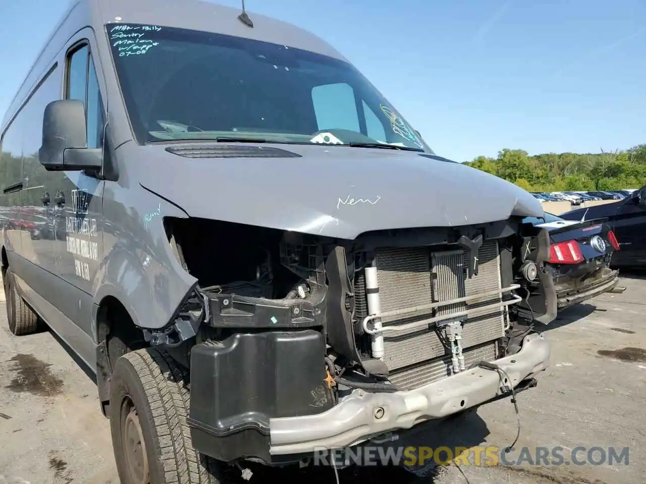 9 Photograph of a damaged car WD4FF1CD7KT014627 MERCEDES-BENZ SPRINTER 2019