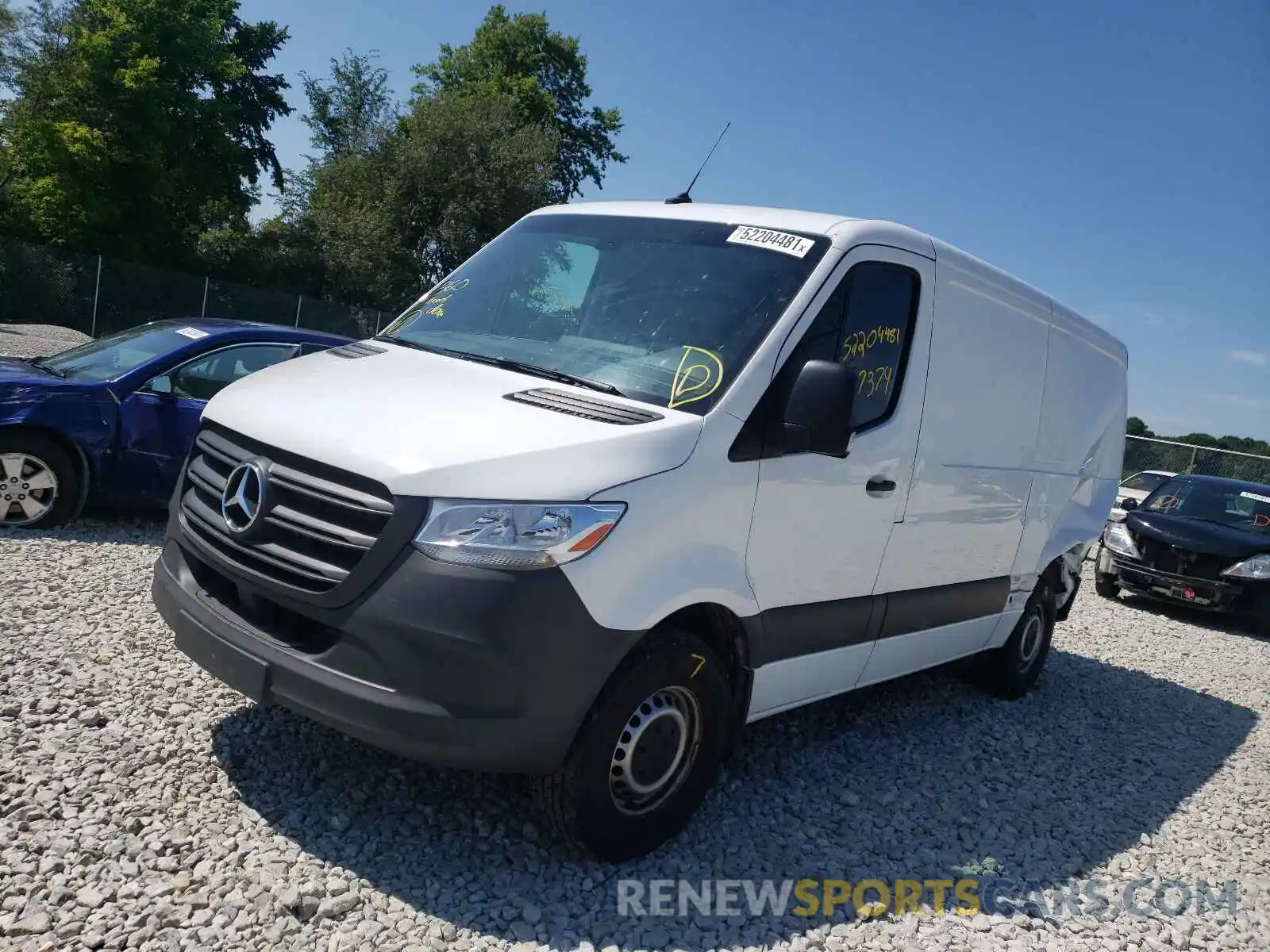 2 Фотография поврежденного автомобиля WD4PE7ED0KT014265 MERCEDES-BENZ SPRINTER 2019