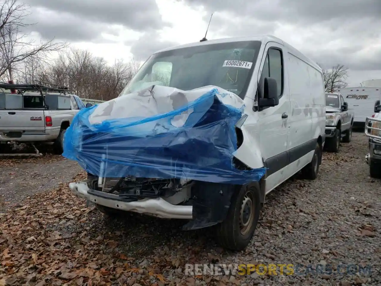 2 Photograph of a damaged car WD4PE7ED6KT014609 MERCEDES-BENZ SPRINTER 2019