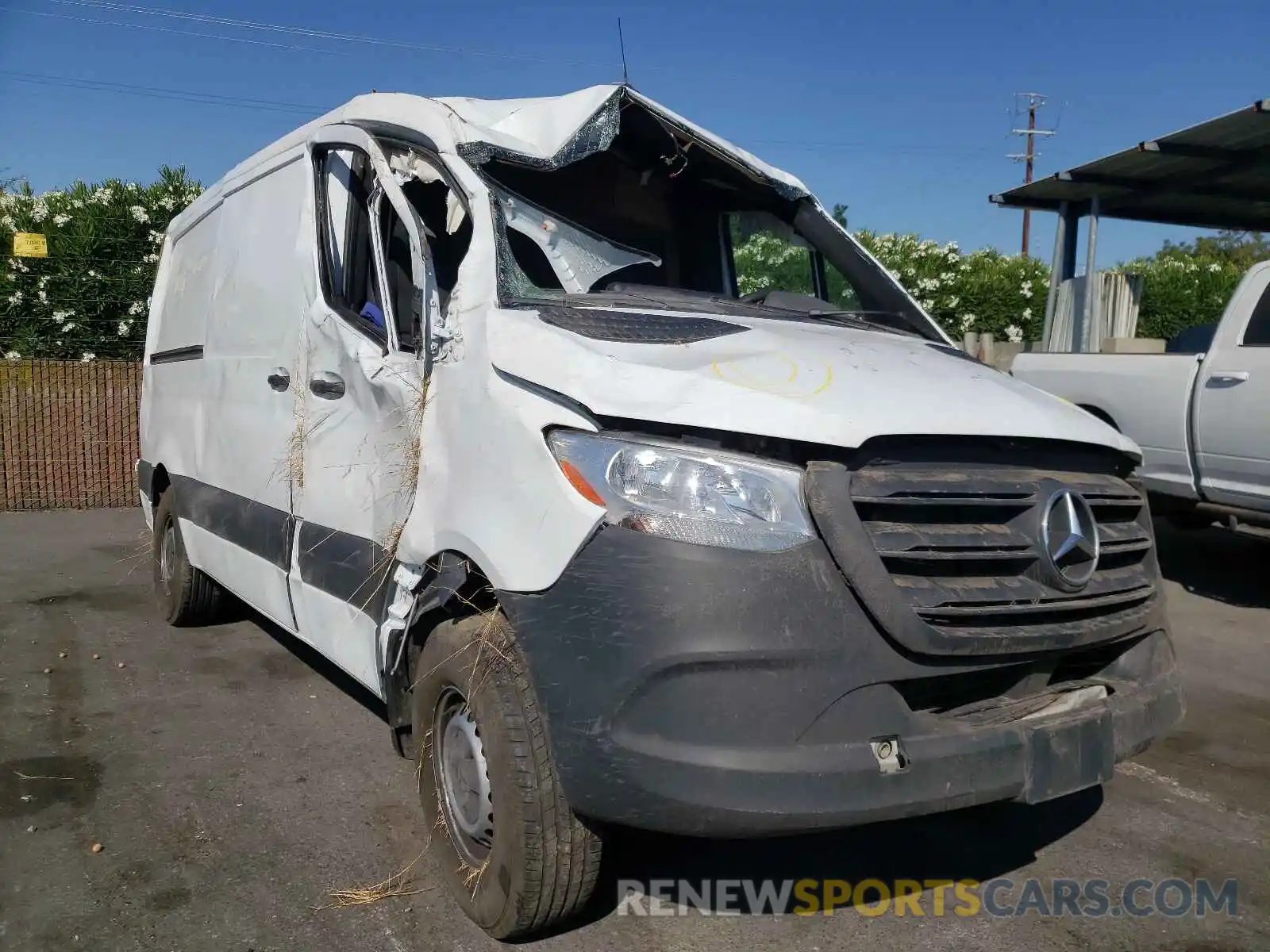 1 Photograph of a damaged car WD4PE7ED6KT016750 MERCEDES-BENZ SPRINTER 2019