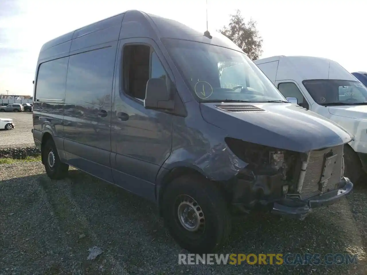 1 Photograph of a damaged car WD4PF0CD0KP094845 MERCEDES-BENZ SPRINTER 2019