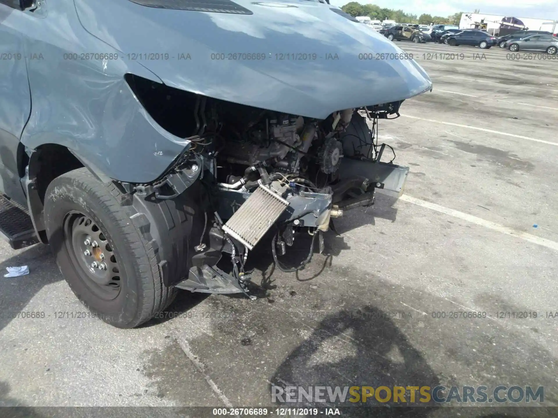 6 Photograph of a damaged car WD4PF0CD1KP035643 MERCEDES-BENZ SPRINTER 2019