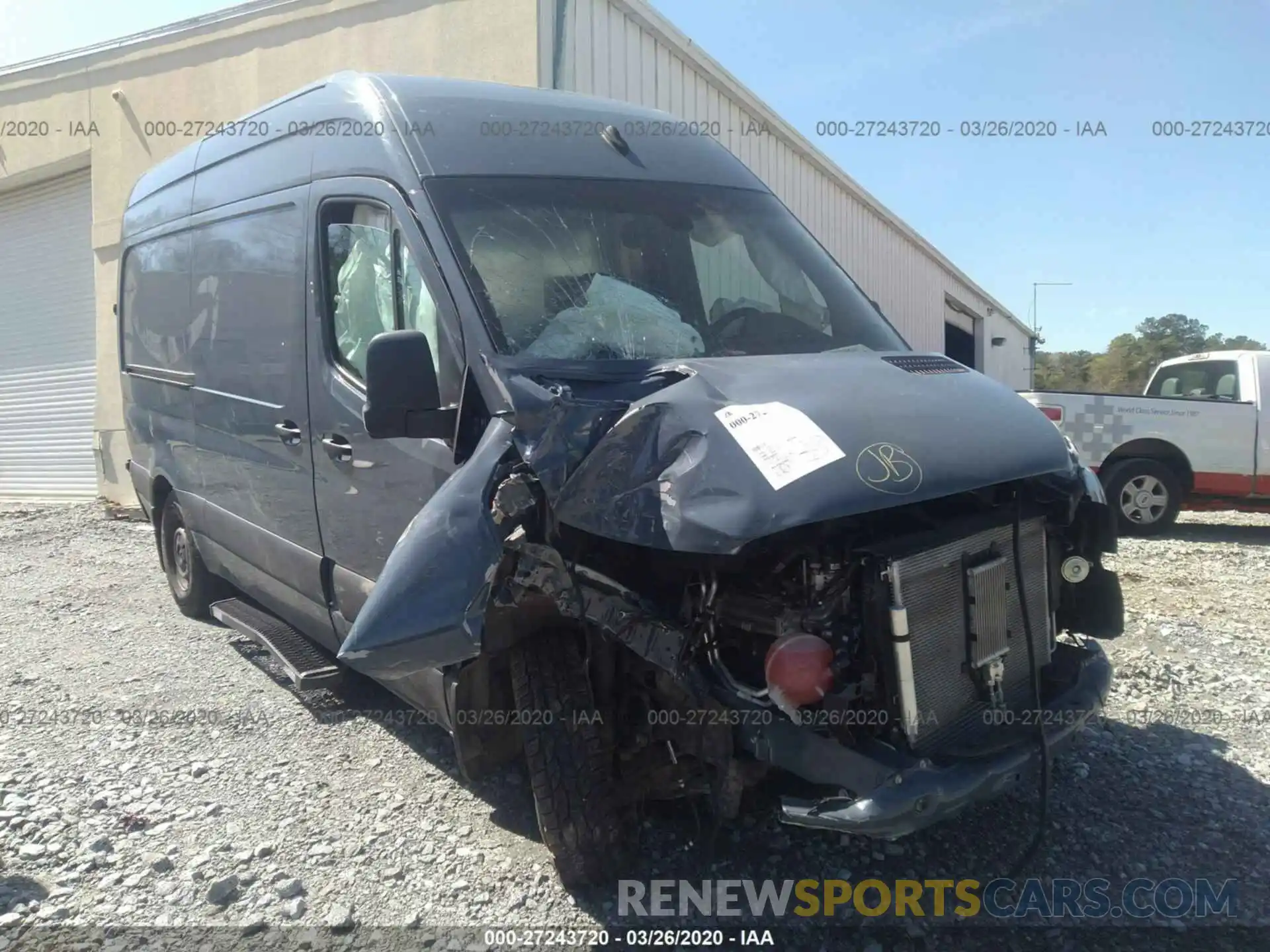 1 Photograph of a damaged car WD4PF0CD1KP041331 MERCEDES-BENZ SPRINTER 2019