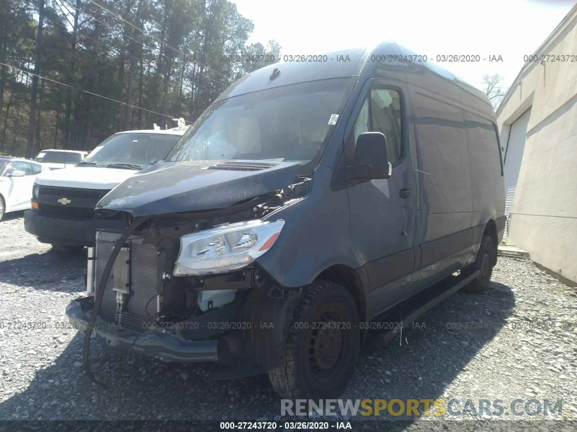 2 Фотография поврежденного автомобиля WD4PF0CD1KP041331 MERCEDES-BENZ SPRINTER 2019