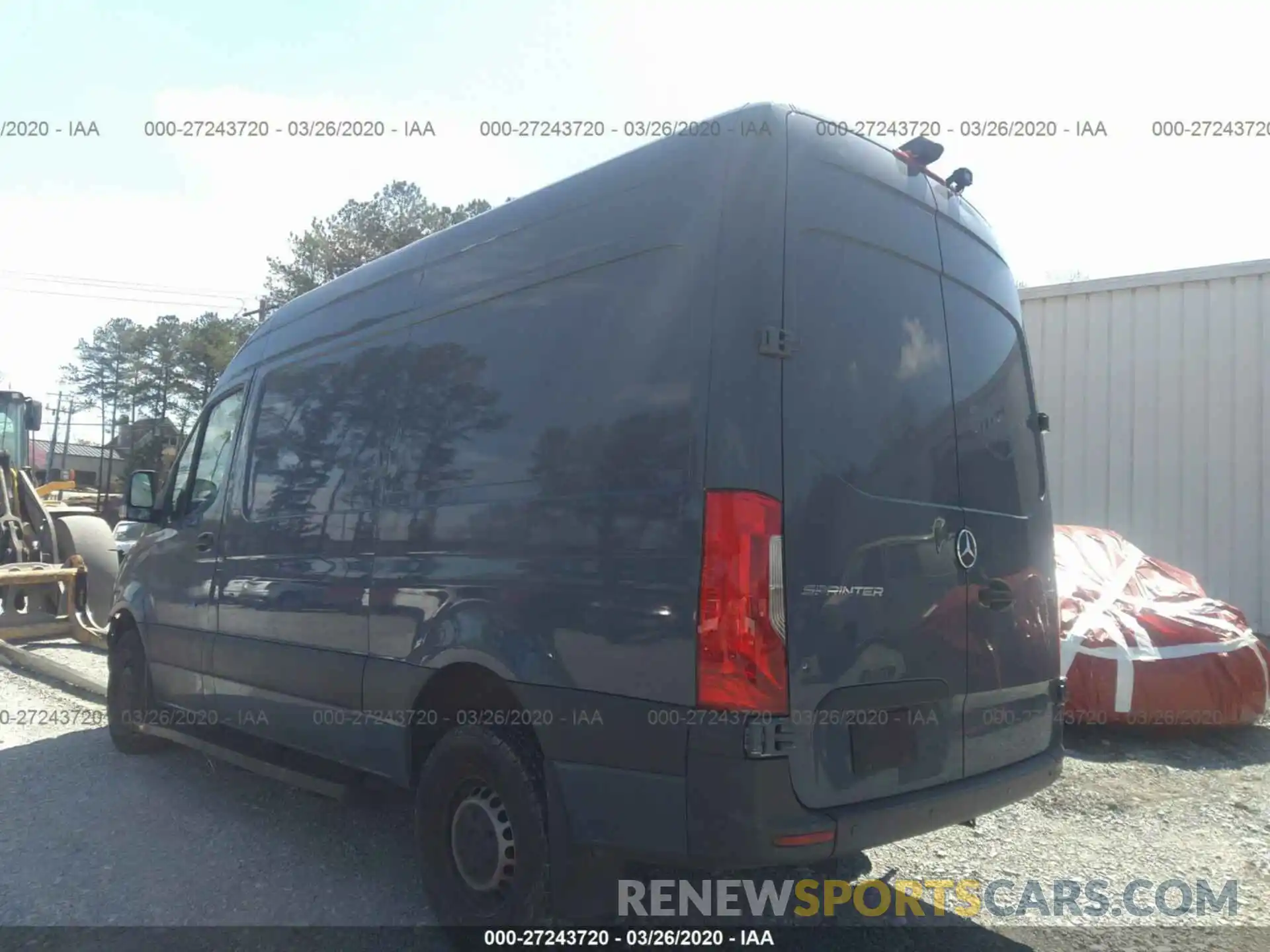 3 Photograph of a damaged car WD4PF0CD1KP041331 MERCEDES-BENZ SPRINTER 2019