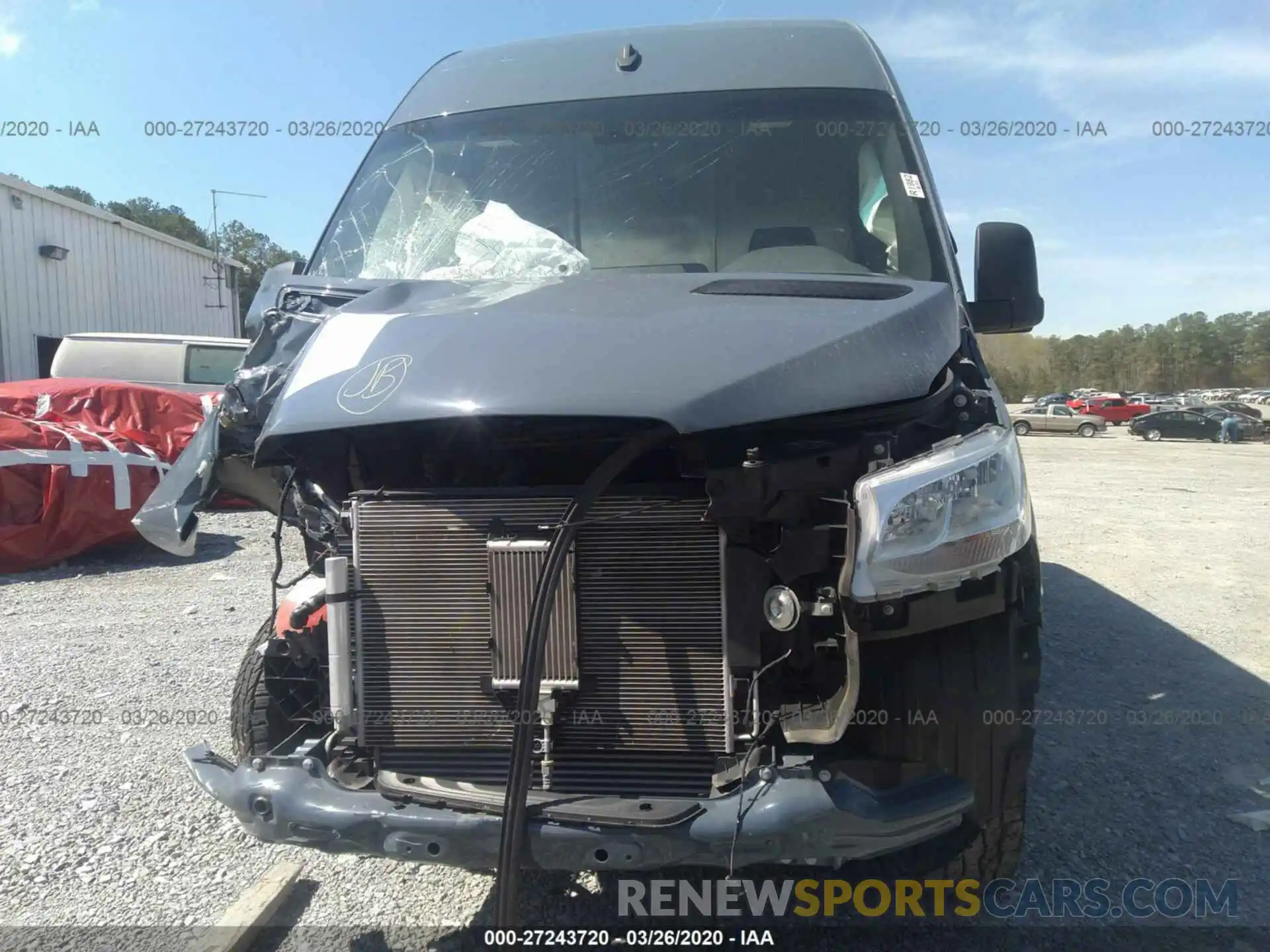 6 Photograph of a damaged car WD4PF0CD1KP041331 MERCEDES-BENZ SPRINTER 2019