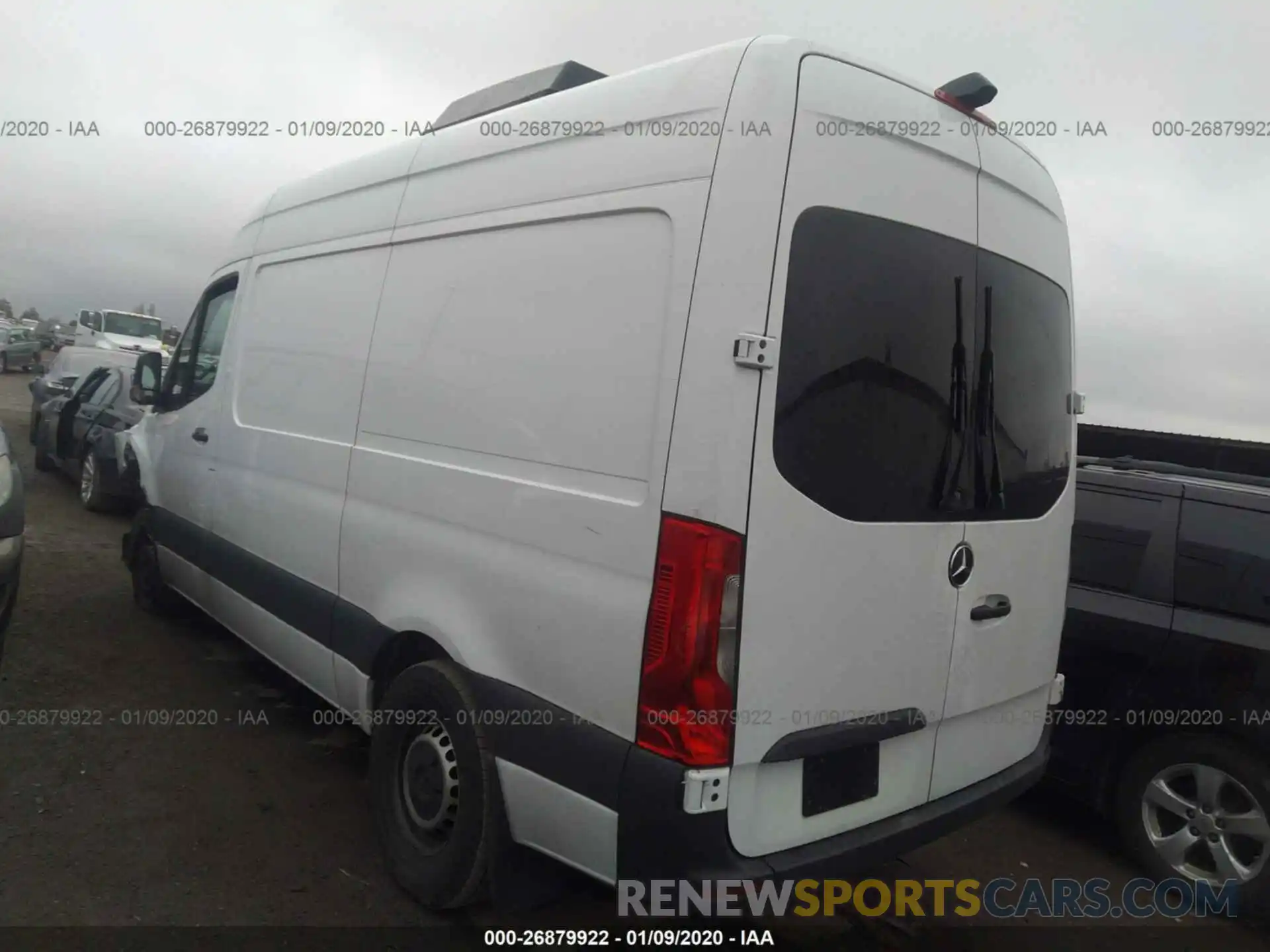 3 Фотография поврежденного автомобиля WD4PF0CD1KP042995 MERCEDES-BENZ SPRINTER 2019