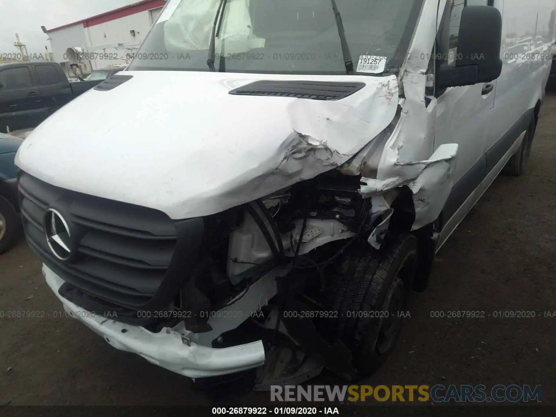 6 Photograph of a damaged car WD4PF0CD1KP042995 MERCEDES-BENZ SPRINTER 2019