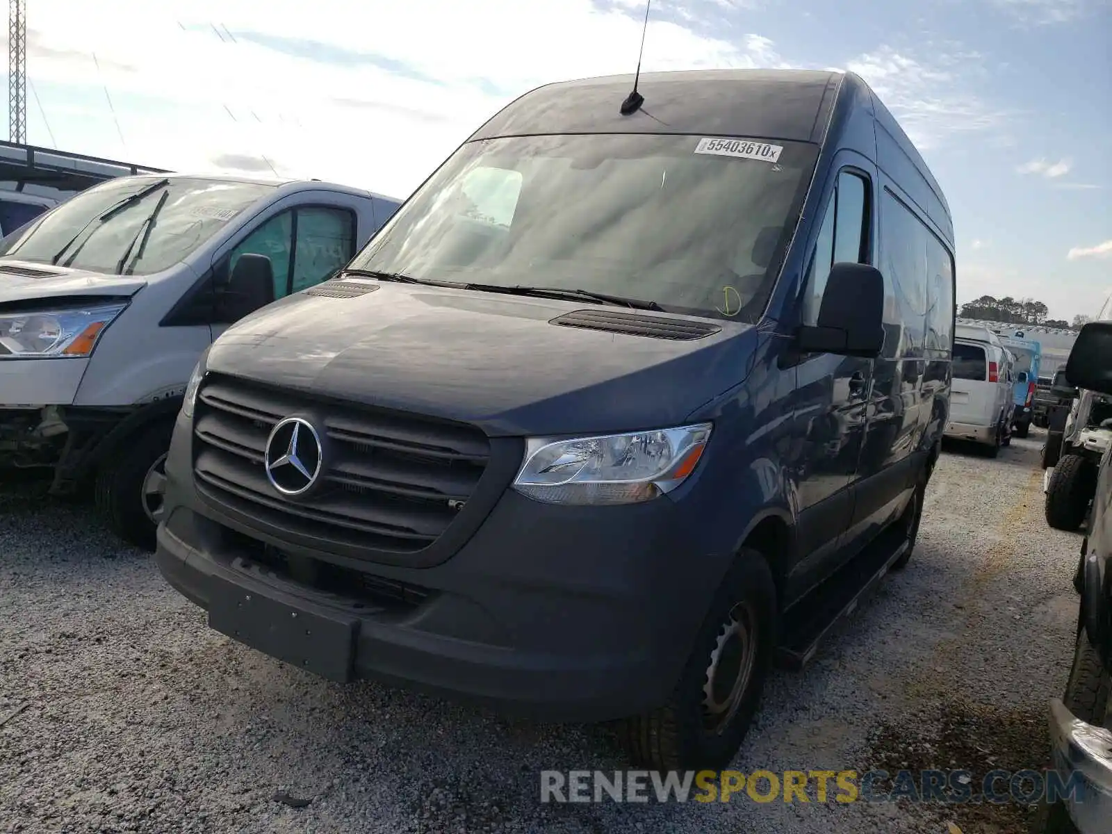 2 Фотография поврежденного автомобиля WD4PF0CD1KP064690 MERCEDES-BENZ SPRINTER 2019