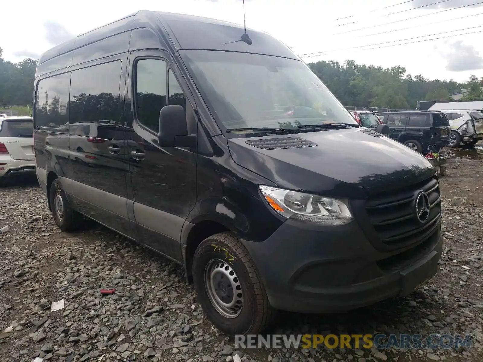 1 Photograph of a damaged car WD4PF0CD1KP090464 MERCEDES-BENZ SPRINTER 2019