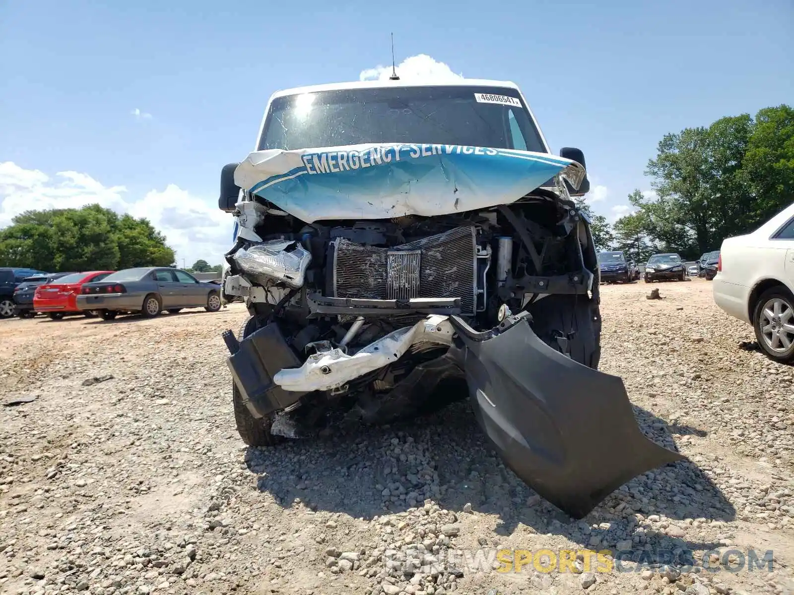 9 Photograph of a damaged car WD4PF0CD1KP183114 MERCEDES-BENZ SPRINTER 2019