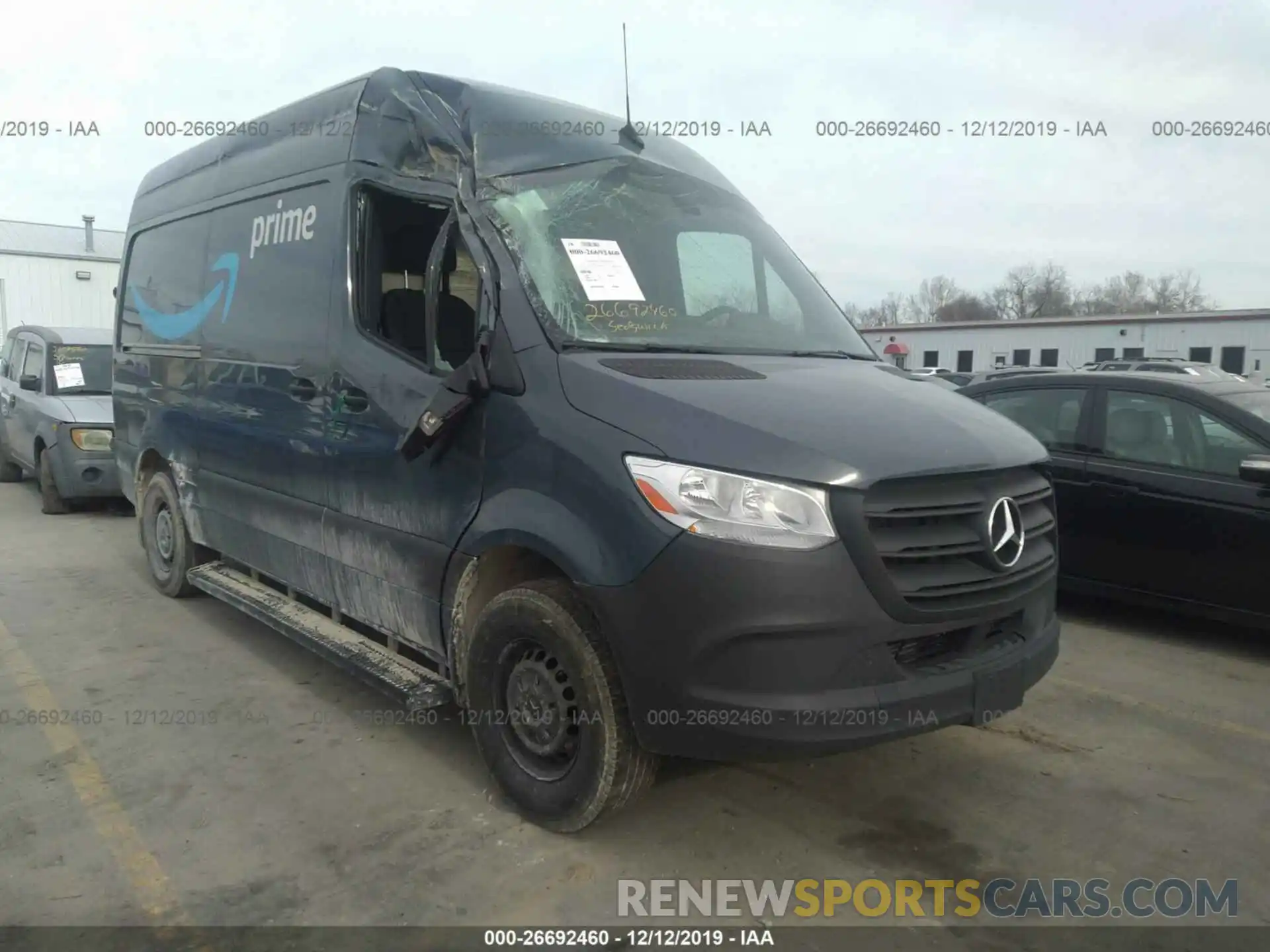 1 Photograph of a damaged car WD4PF0CD1KT004318 MERCEDES-BENZ SPRINTER 2019