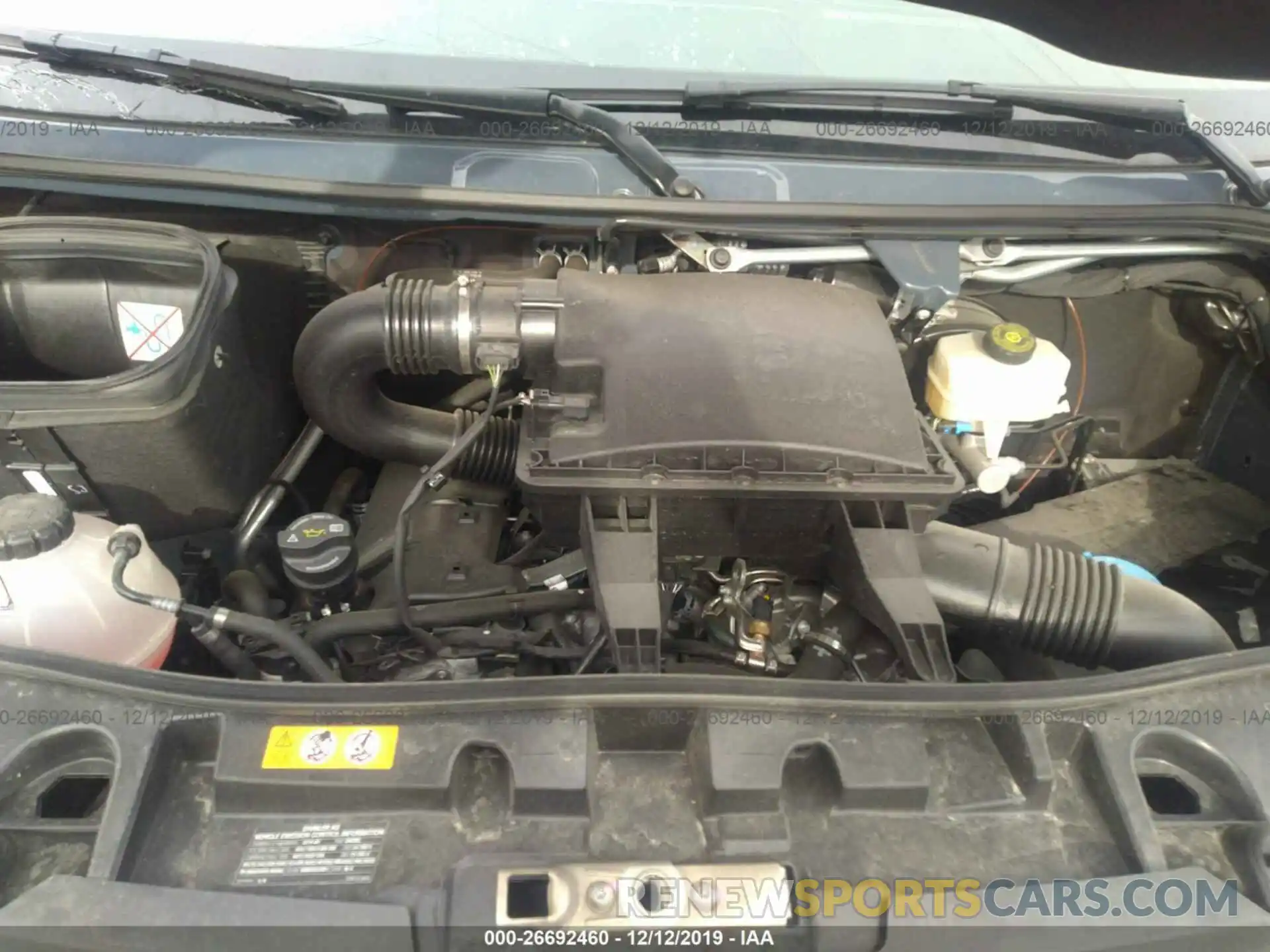 10 Photograph of a damaged car WD4PF0CD1KT004318 MERCEDES-BENZ SPRINTER 2019