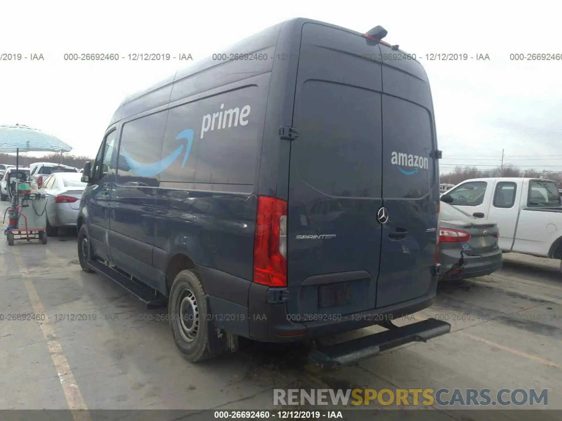 3 Photograph of a damaged car WD4PF0CD1KT004318 MERCEDES-BENZ SPRINTER 2019