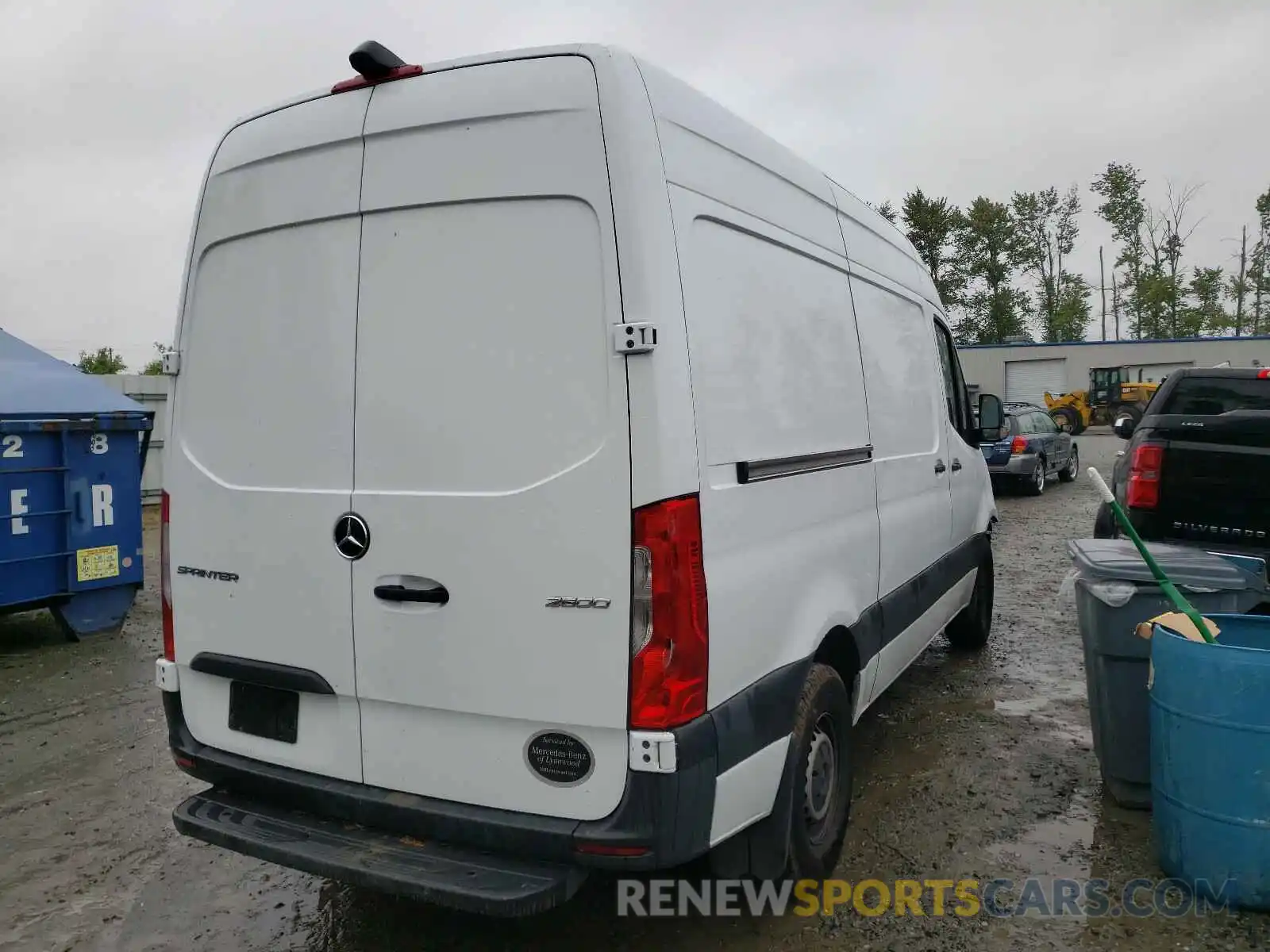 4 Фотография поврежденного автомобиля WD4PF0CD2KT000391 MERCEDES-BENZ SPRINTER 2019