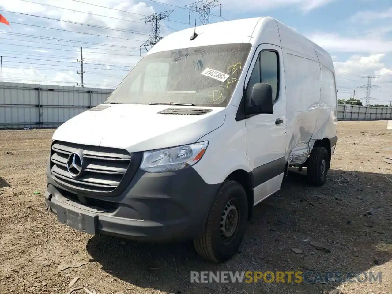 2 Photograph of a damaged car WD4PF0CD3KP026104 MERCEDES-BENZ SPRINTER 2019