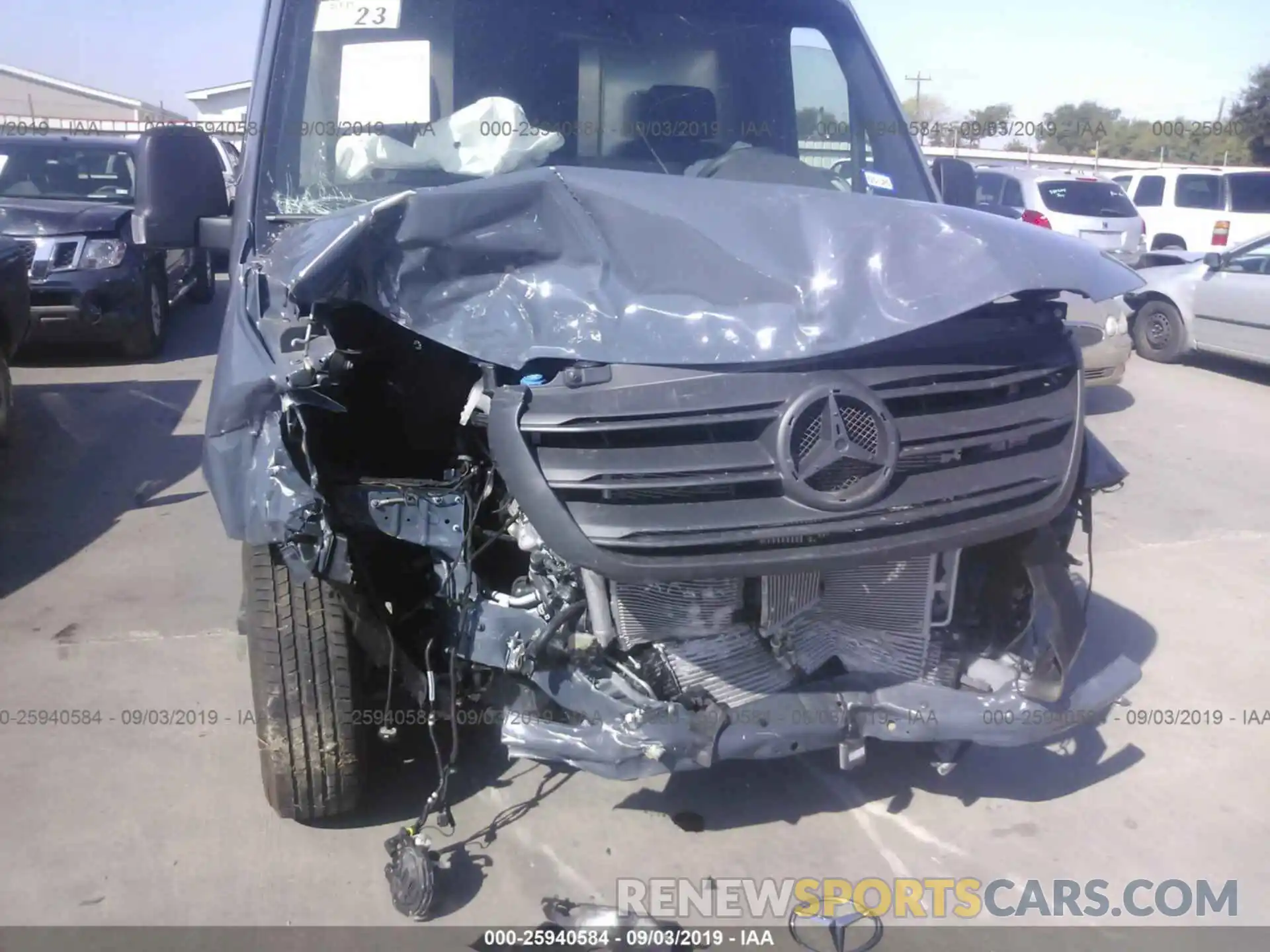 6 Photograph of a damaged car WD4PF0CD3KP059796 MERCEDES-BENZ SPRINTER 2019