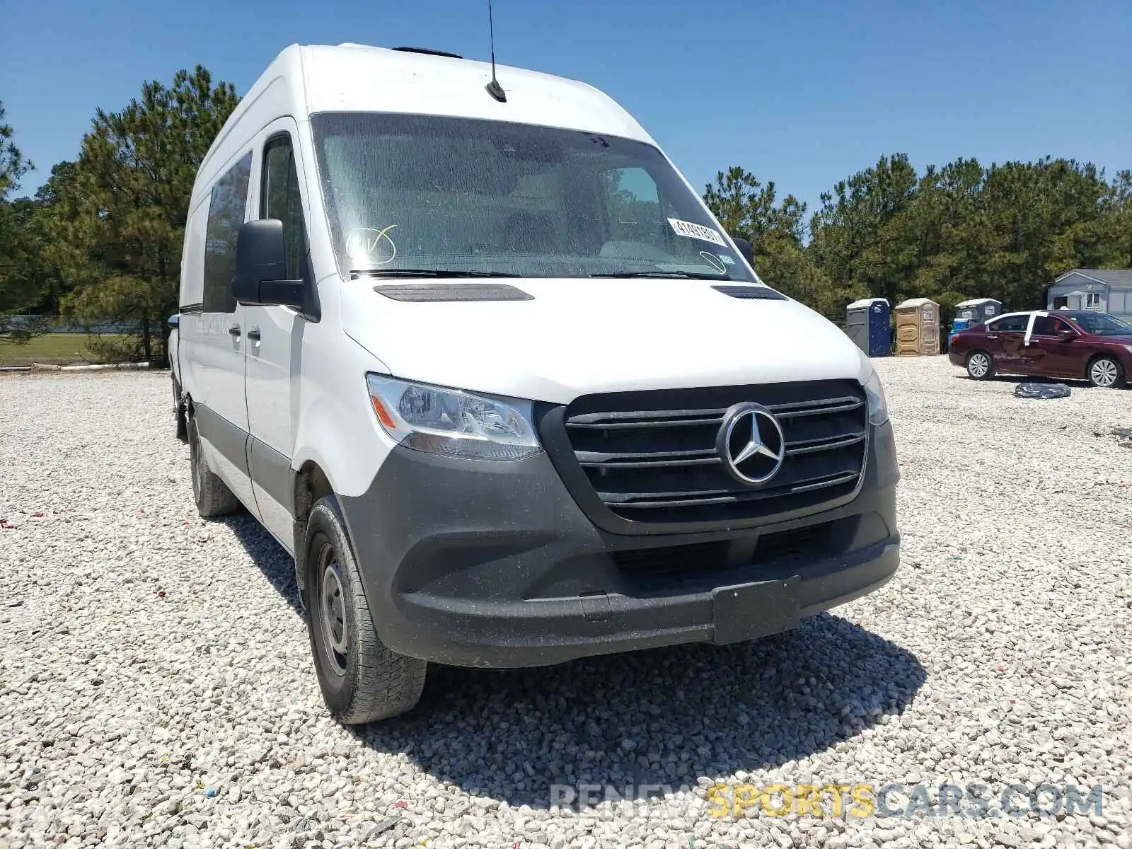 1 Photograph of a damaged car WD4PF0CD4KP037662 MERCEDES-BENZ SPRINTER 2019