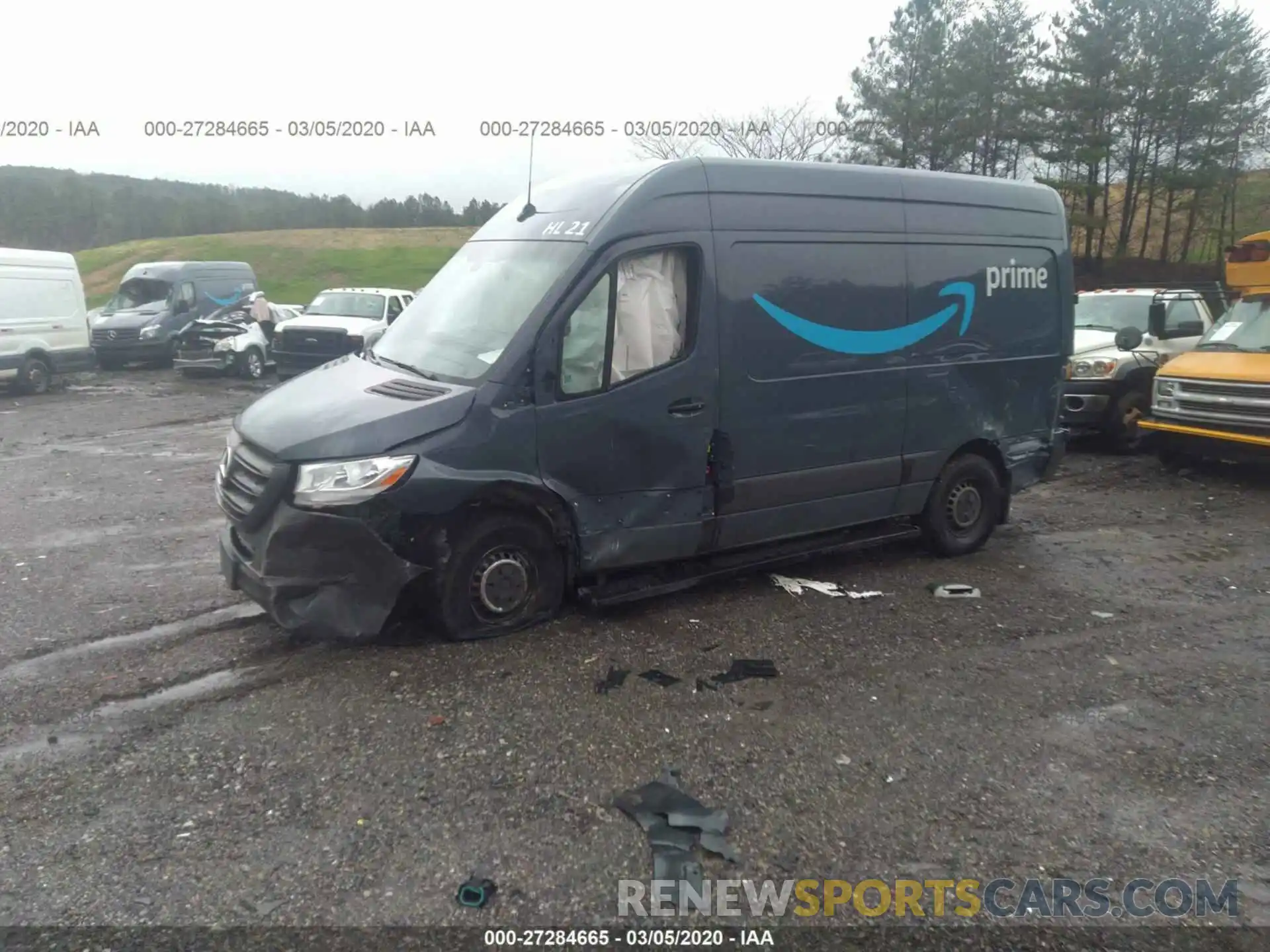 6 Photograph of a damaged car WD4PF0CD4KP040657 MERCEDES-BENZ SPRINTER 2019