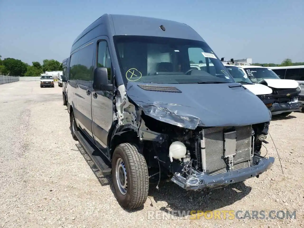 1 Photograph of a damaged car WD4PF0CD4KP040982 MERCEDES-BENZ SPRINTER 2019