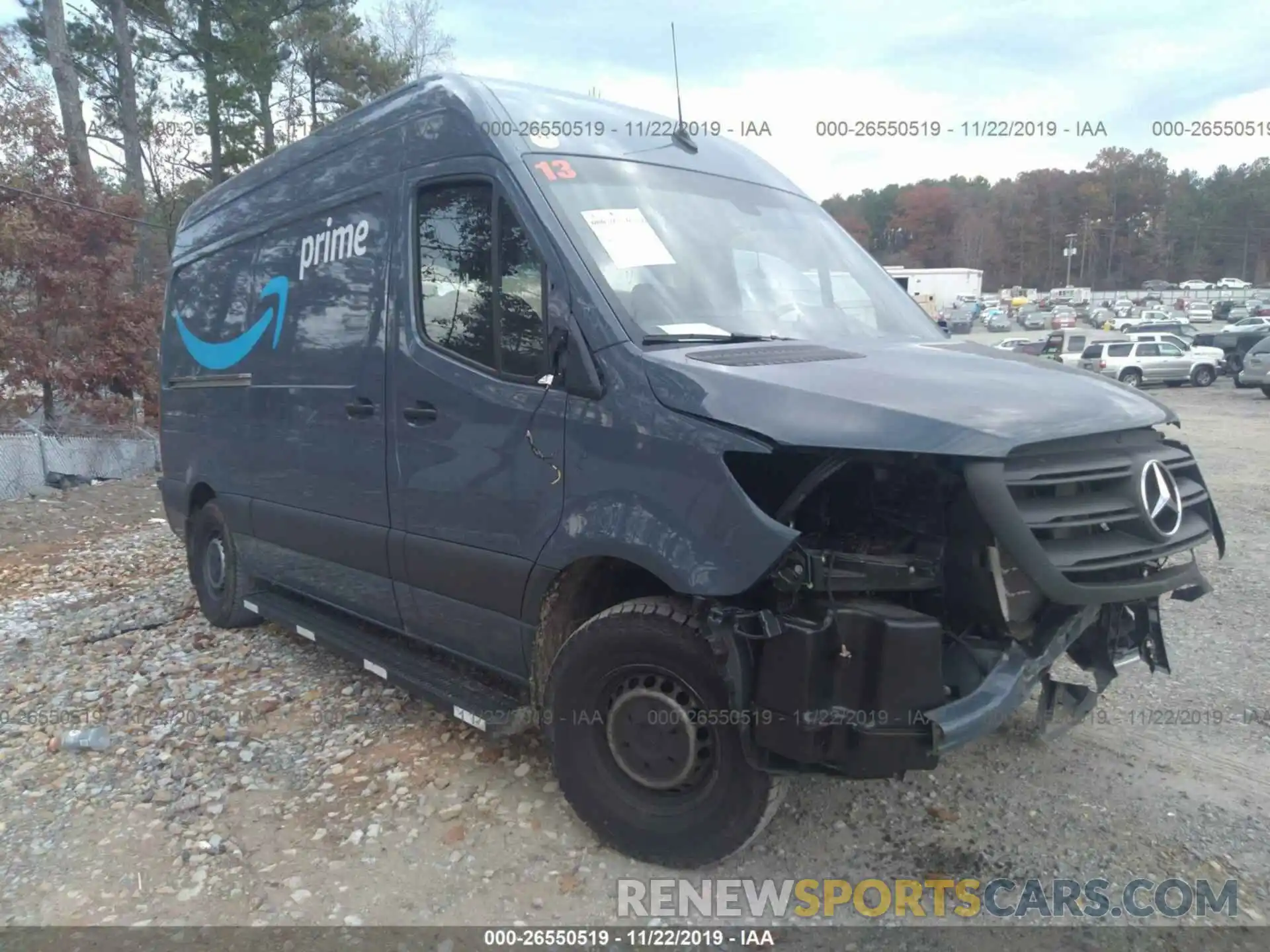 1 Фотография поврежденного автомобиля WD4PF0CD4KP104969 MERCEDES-BENZ SPRINTER 2019