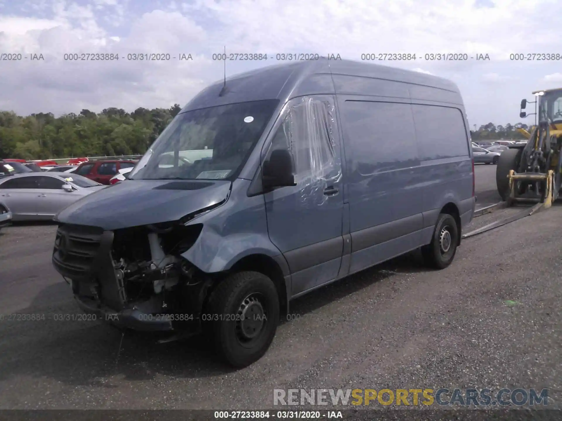 2 Photograph of a damaged car WD4PF0CD5KP103622 MERCEDES-BENZ SPRINTER 2019