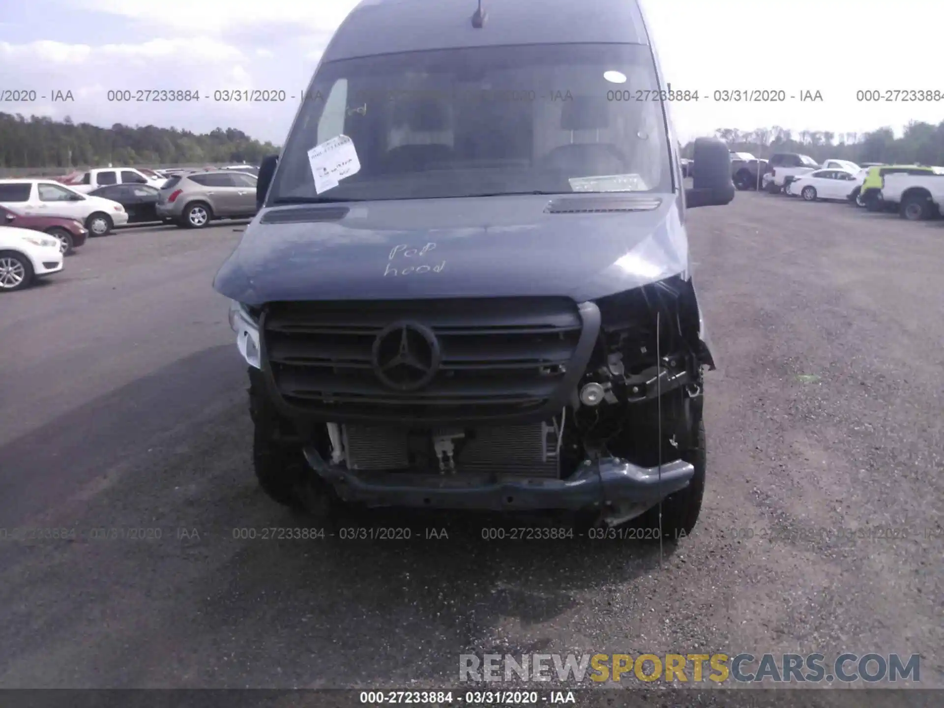 6 Photograph of a damaged car WD4PF0CD5KP103622 MERCEDES-BENZ SPRINTER 2019