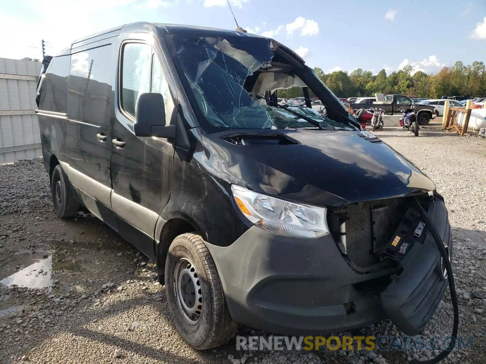 1 Photograph of a damaged car WD4PF0CD5KT007853 MERCEDES-BENZ SPRINTER 2019