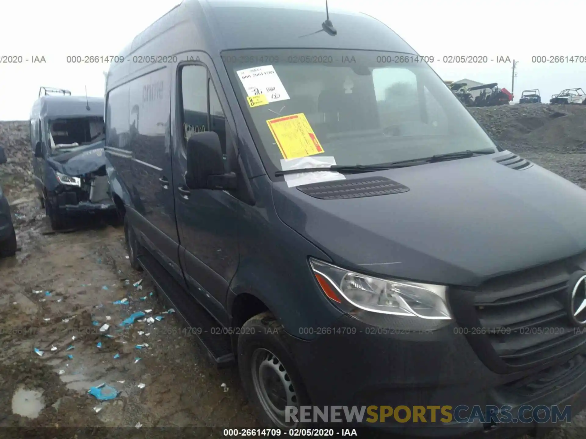 1 Photograph of a damaged car WD4PF0CD7KP030429 MERCEDES-BENZ SPRINTER 2019