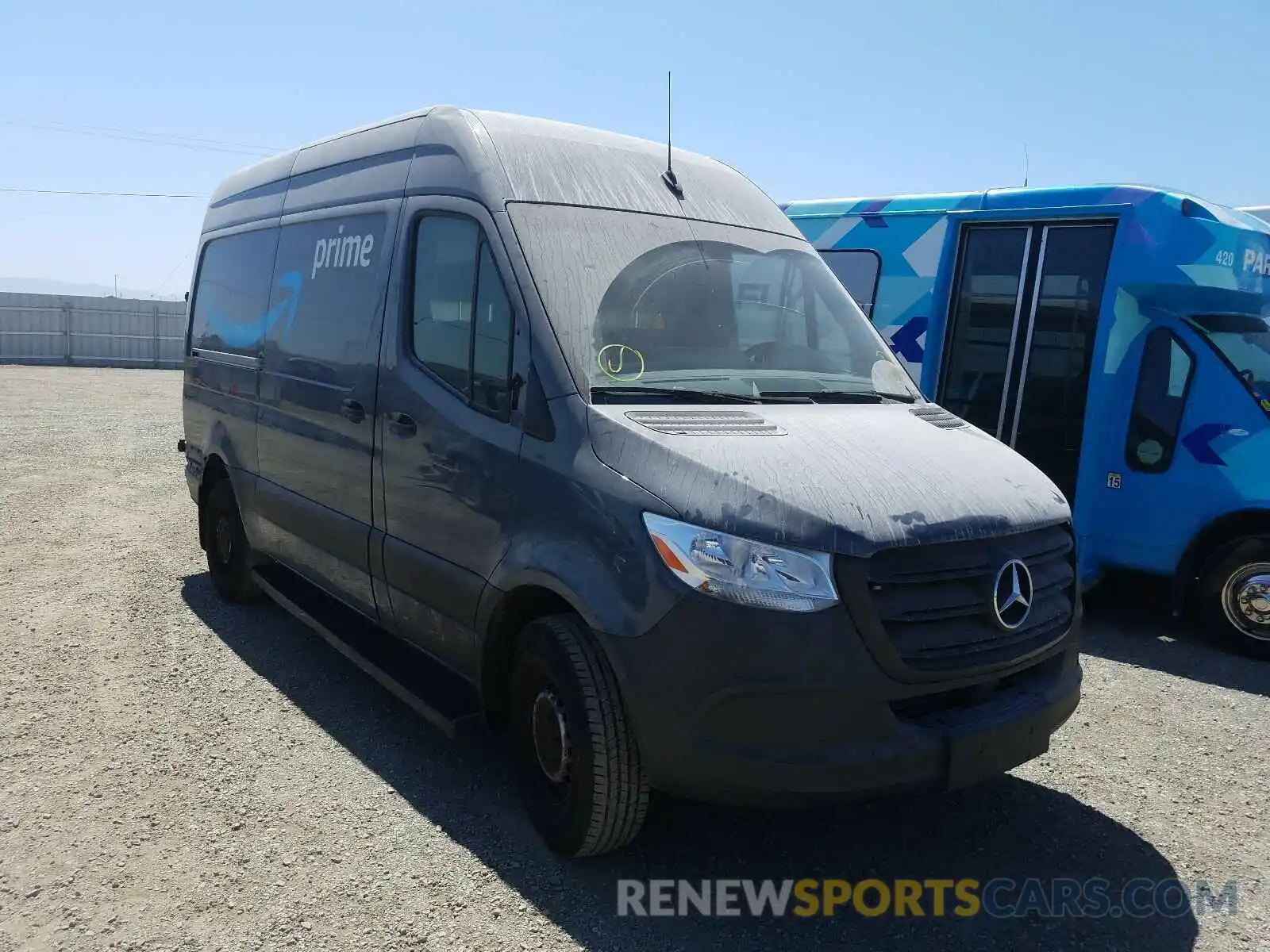 1 Photograph of a damaged car WD4PF0CD7KP030849 MERCEDES-BENZ SPRINTER 2019