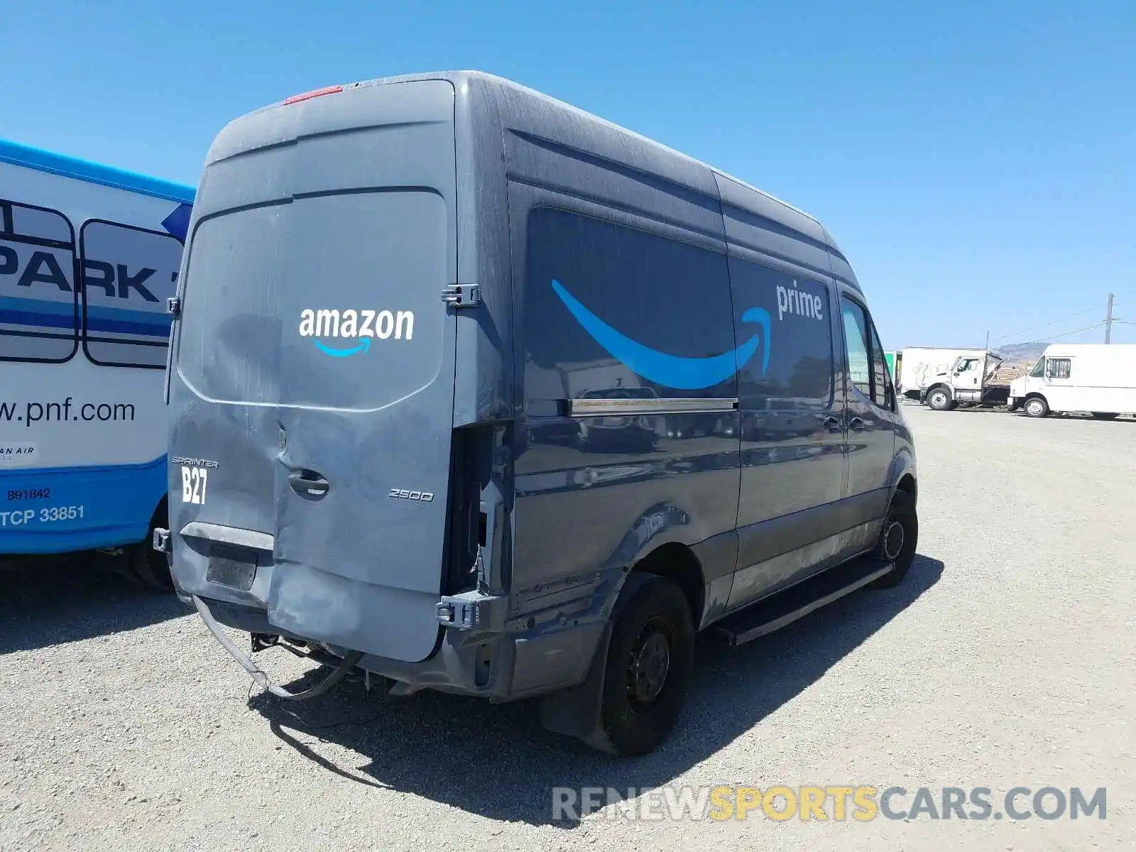 4 Фотография поврежденного автомобиля WD4PF0CD7KP030849 MERCEDES-BENZ SPRINTER 2019