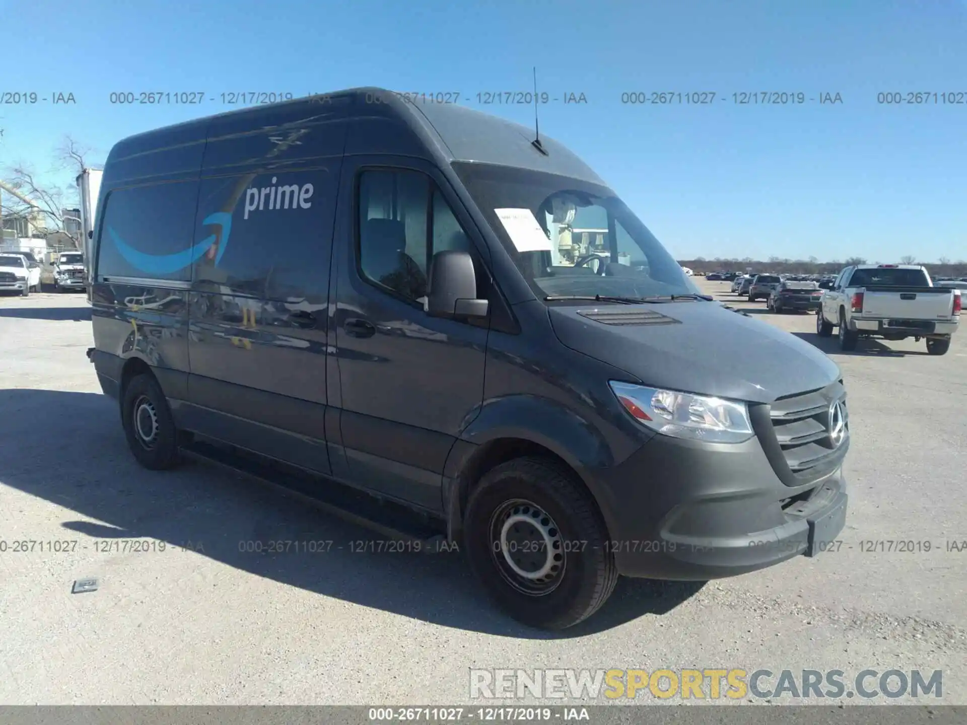 1 Фотография поврежденного автомобиля WD4PF0CD7KP032522 MERCEDES-BENZ SPRINTER 2019