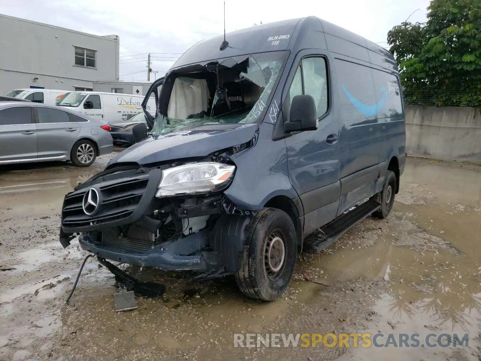 2 Photograph of a damaged car WD4PF0CD7KP041561 MERCEDES-BENZ SPRINTER 2019