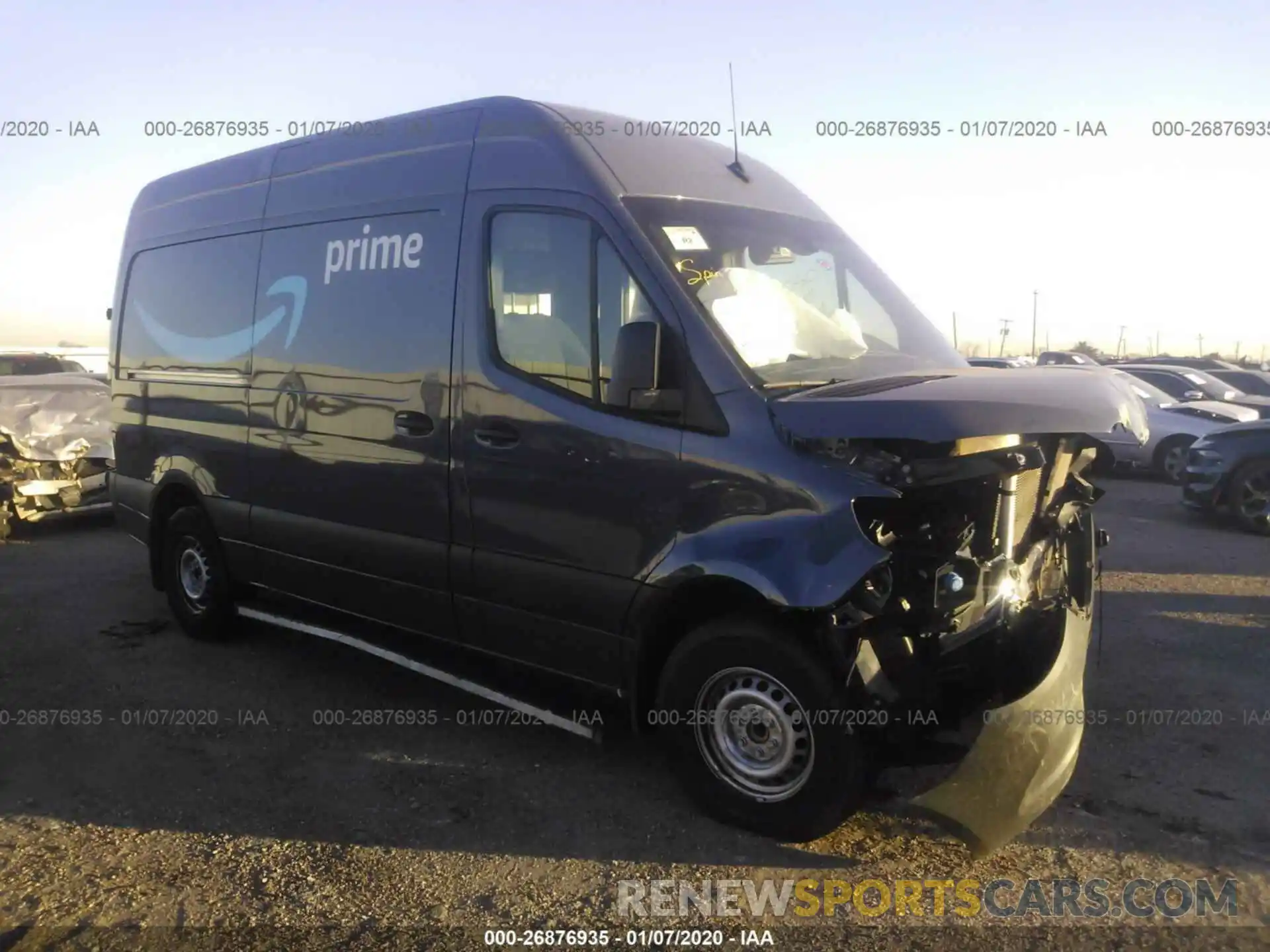 1 Photograph of a damaged car WD4PF0CD7KP043018 MERCEDES-BENZ SPRINTER 2019